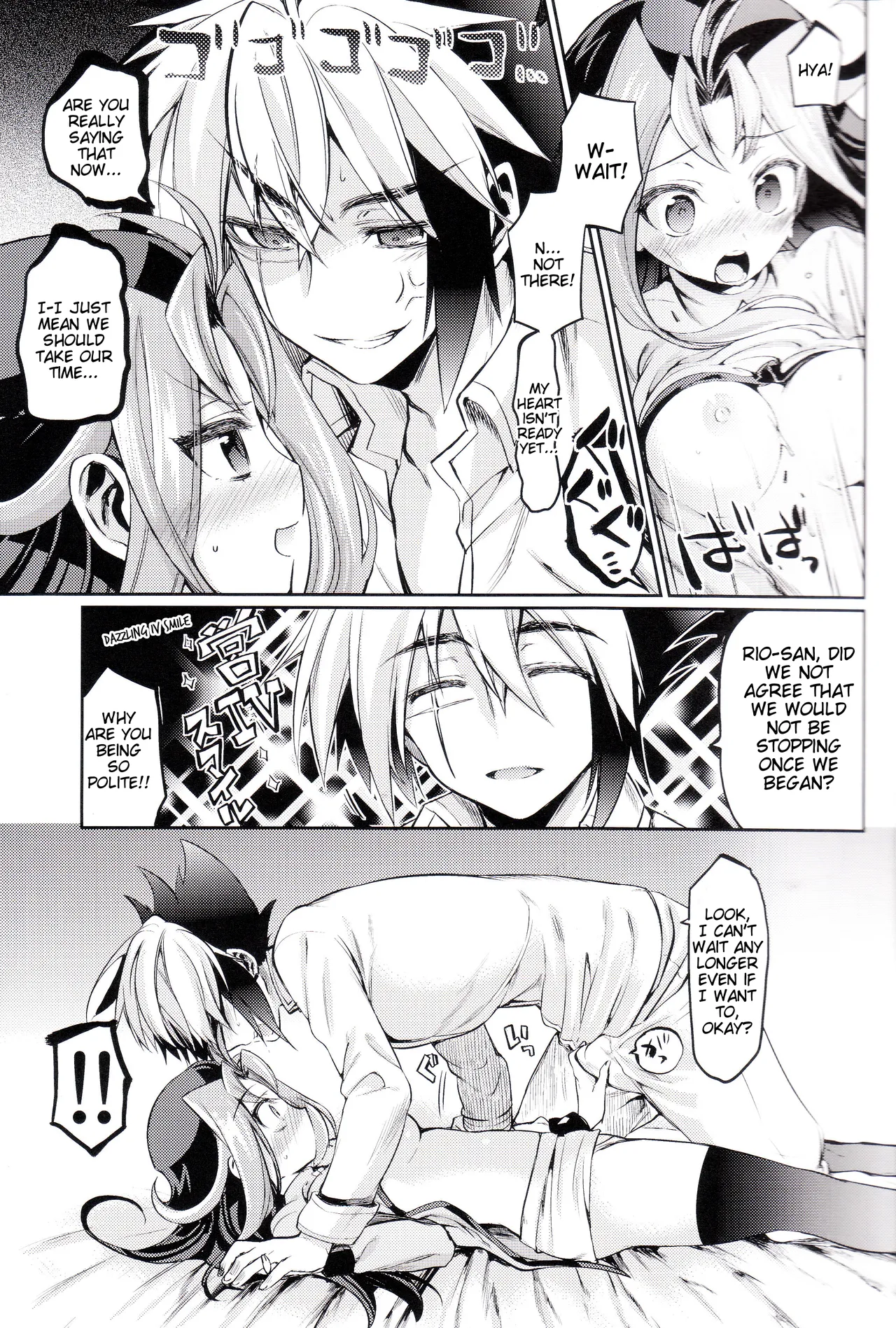 (C85) [Hirusuta (Taira Kosaka)]Rio-chan-sama no Hatsutaiken!(Yu-Gi-Oh! ZEXAL) [English] [Tigoris Translates] Page 14