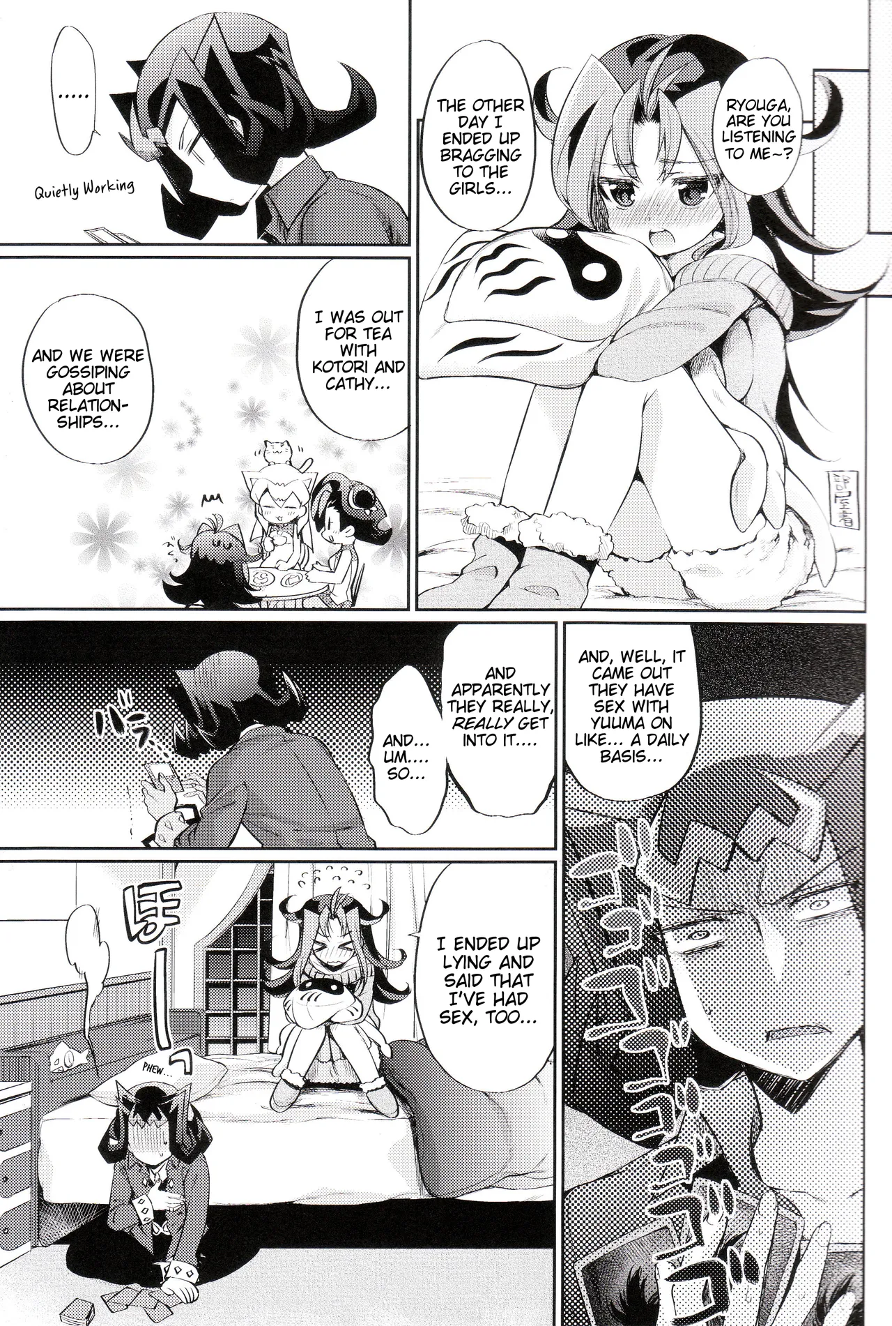 (C85) [Hirusuta (Taira Kosaka)]Rio-chan-sama no Hatsutaiken!(Yu-Gi-Oh! ZEXAL) [English] [Tigoris Translates] Page 6