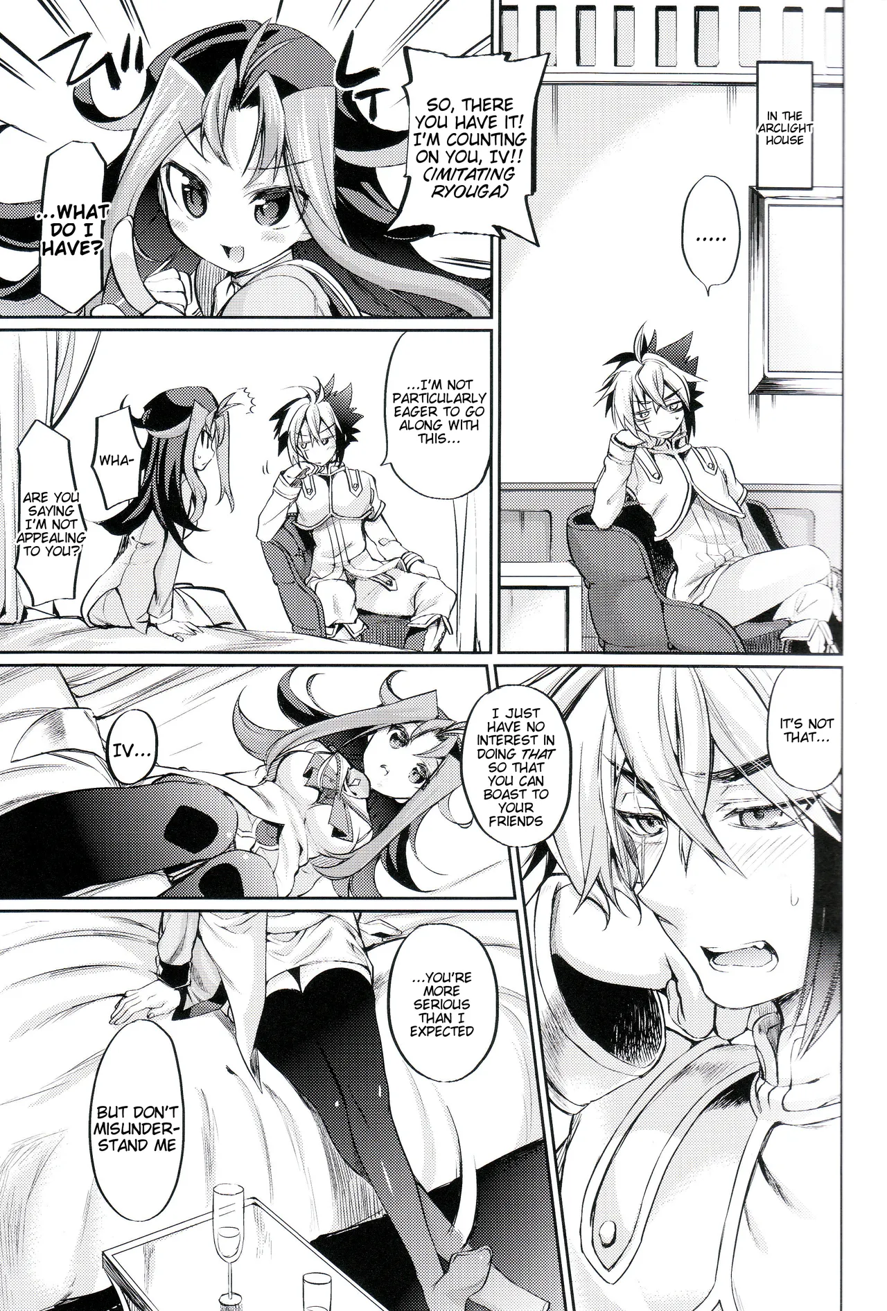 (C85) [Hirusuta (Taira Kosaka)]Rio-chan-sama no Hatsutaiken!(Yu-Gi-Oh! ZEXAL) [English] [Tigoris Translates] Page 8