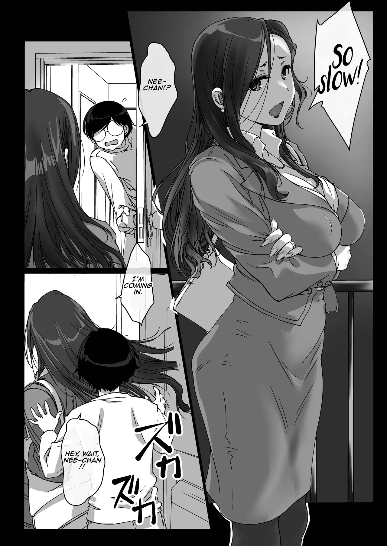 [Pakuchi (Nishiki Yoshimune)]Oshikake Nee-chan | The Intruding Big Sister[English] [Aishi21] Page 3