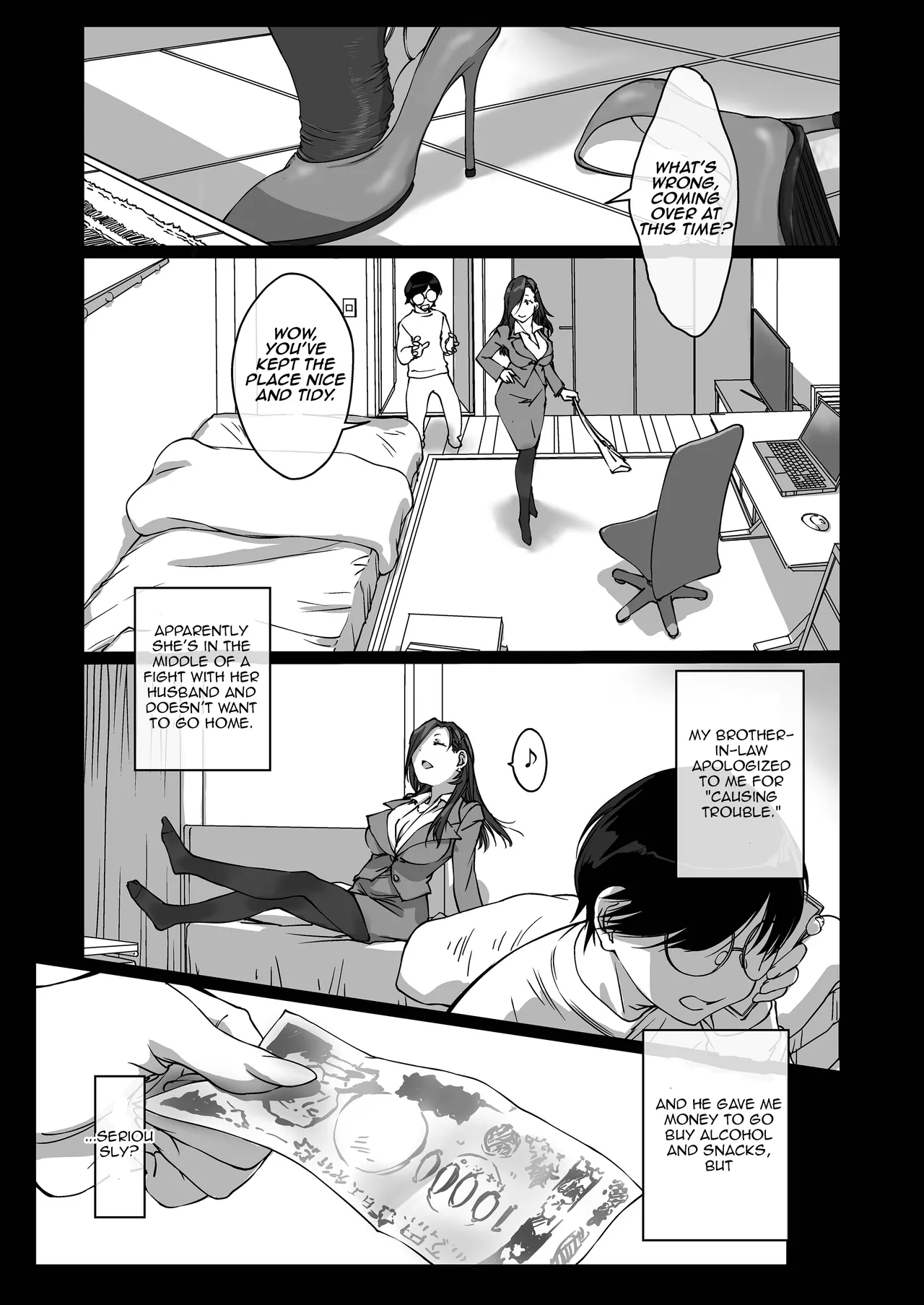 [Pakuchi (Nishiki Yoshimune)]Oshikake Nee-chan | The Intruding Big Sister[English] [Aishi21] Page 4