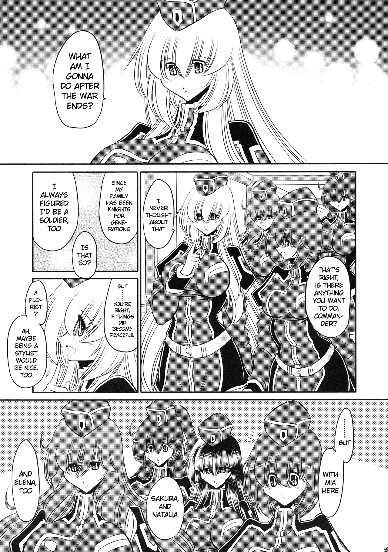 (C93) [Circle Taihei-Tengoku (Horikawa Gorou)]Kurenai no Kishi-dan Gekan | The Crimson Knights: Final Volume[English] Page 55