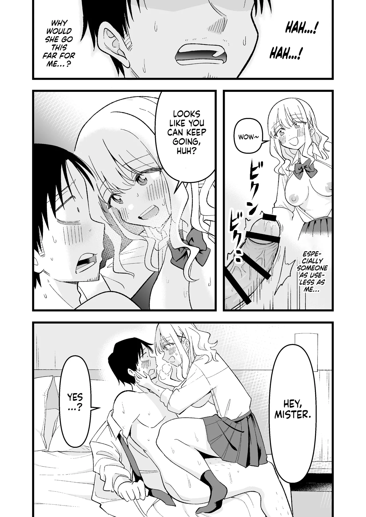 [Oyuhige]Shinitagari Shachiku datta Ore wa Hikari no Papakatsu Gal ni Ikasareru | I Was a Suicidal Wage Slave Until a Daddy Hunting Gyaru of Light Made Me Cum[English] [NudeSalad] Page 14