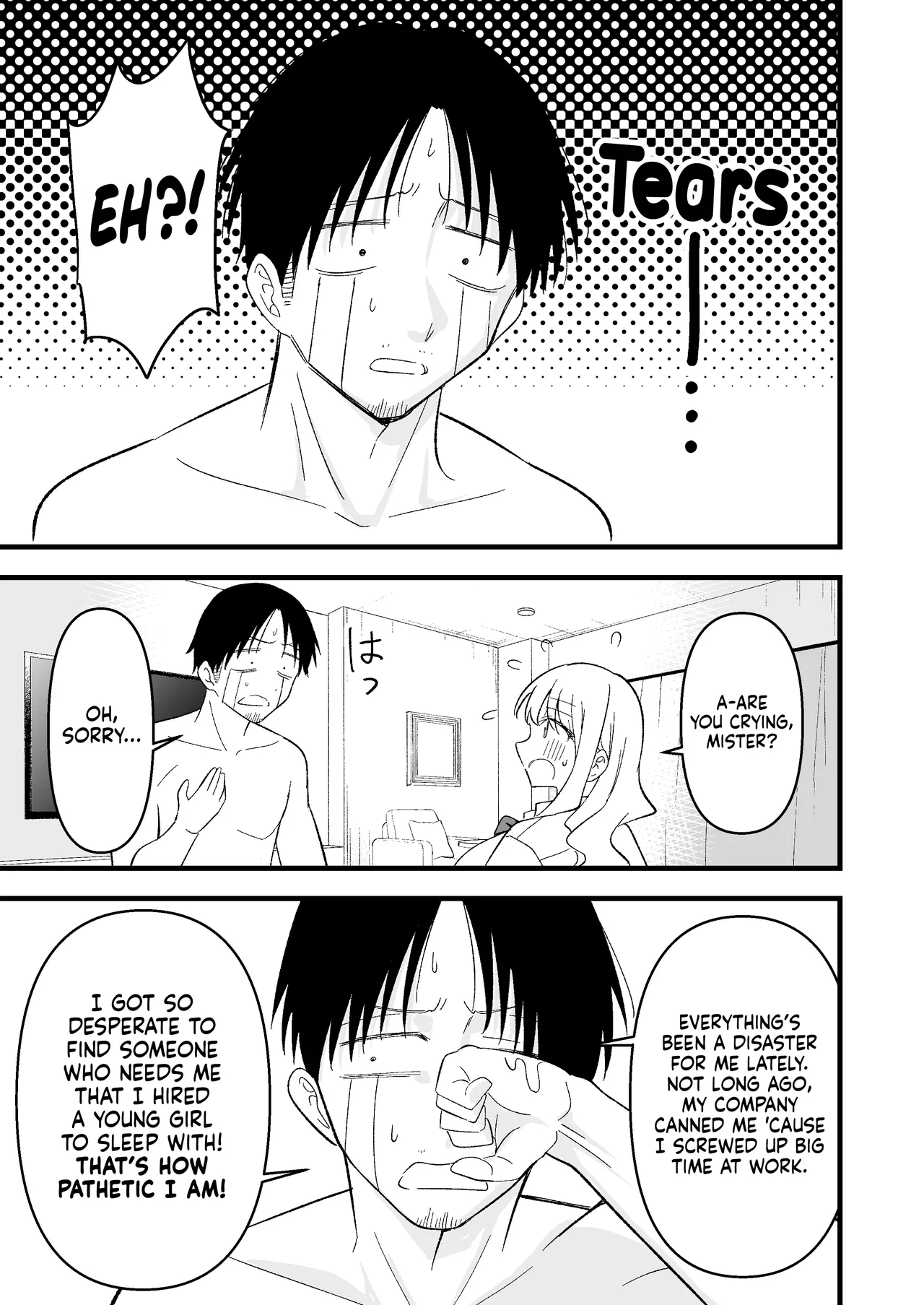 [Oyuhige]Shinitagari Shachiku datta Ore wa Hikari no Papakatsu Gal ni Ikasareru | I Was a Suicidal Wage Slave Until a Daddy Hunting Gyaru of Light Made Me Cum[English] [NudeSalad] Page 22