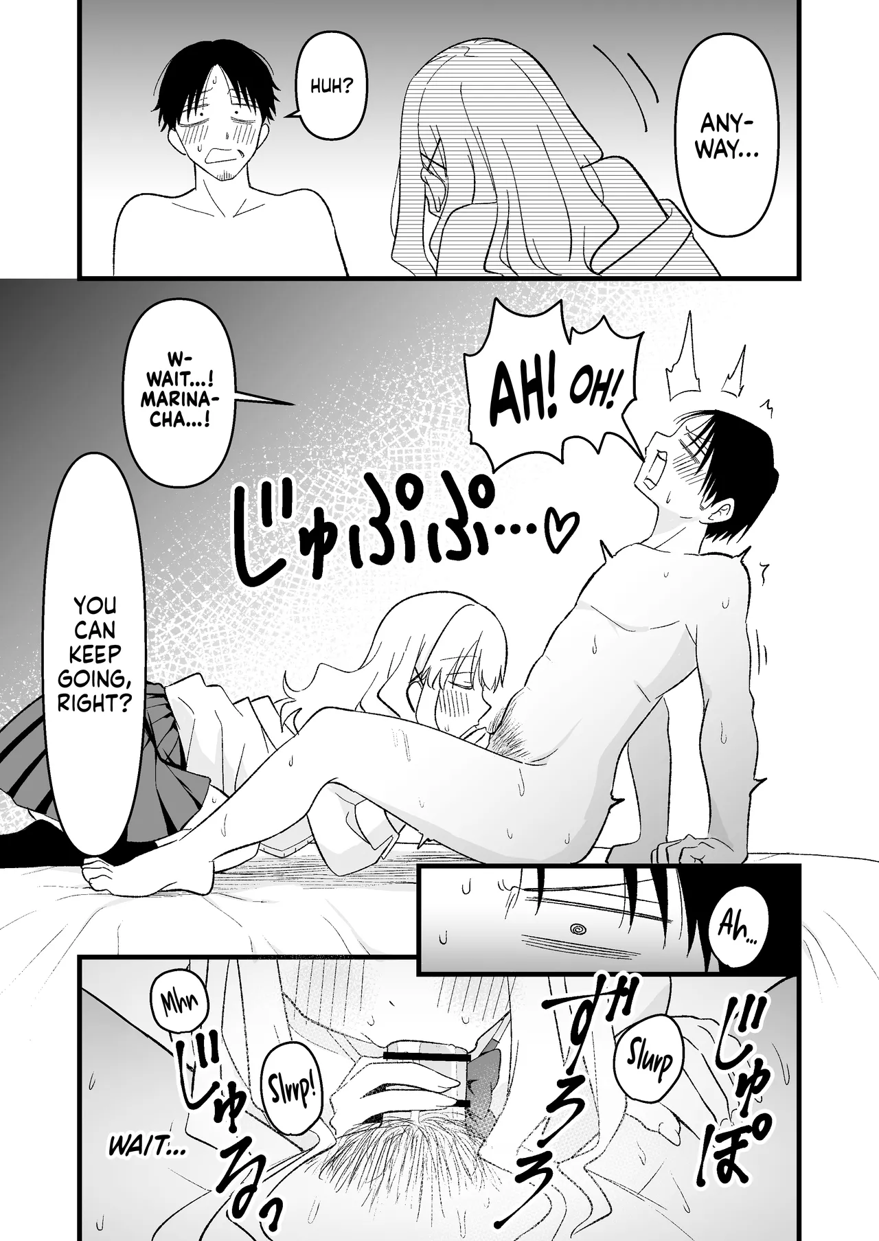 [Oyuhige]Shinitagari Shachiku datta Ore wa Hikari no Papakatsu Gal ni Ikasareru | I Was a Suicidal Wage Slave Until a Daddy Hunting Gyaru of Light Made Me Cum[English] [NudeSalad] Page 34