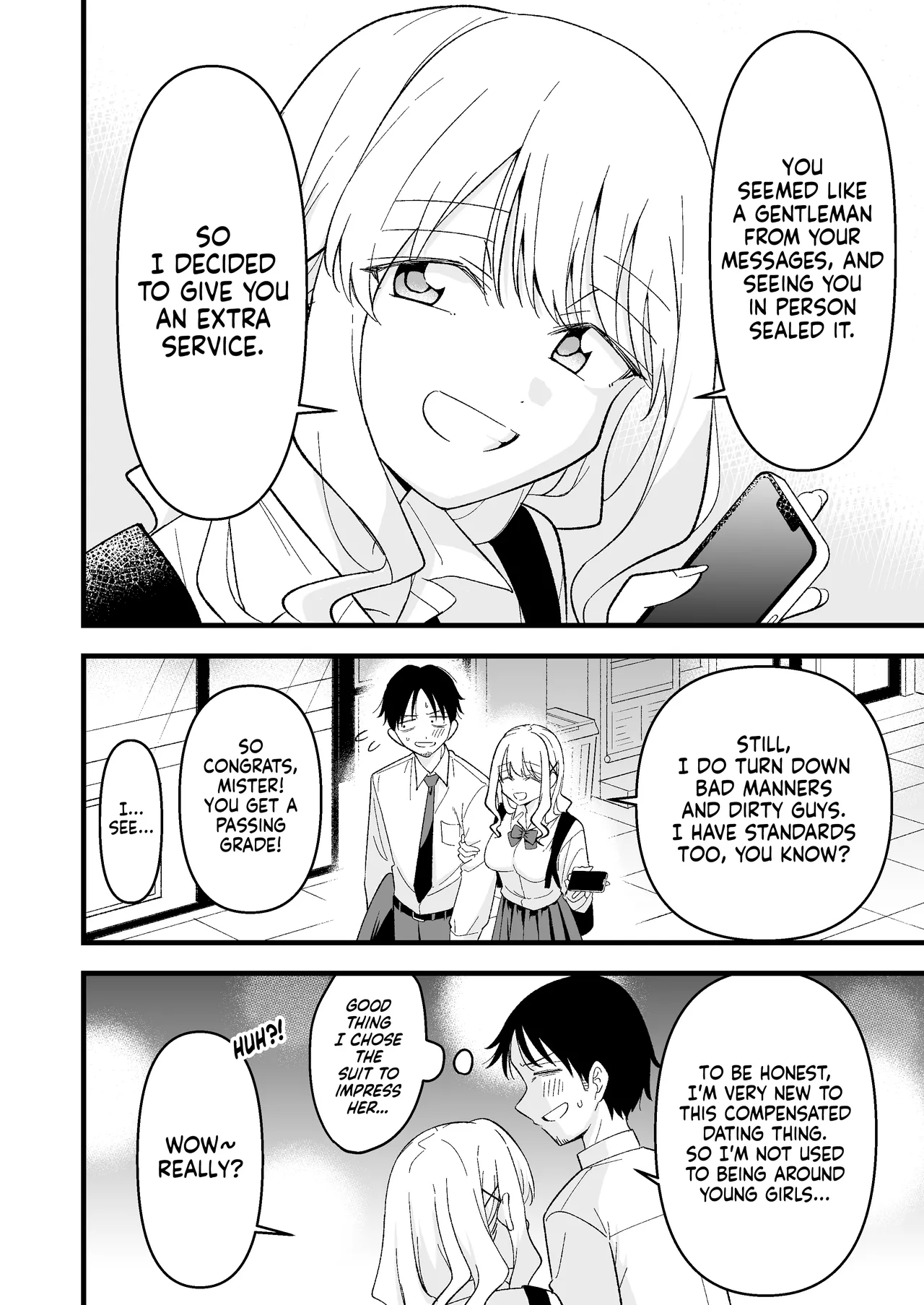 [Oyuhige]Shinitagari Shachiku datta Ore wa Hikari no Papakatsu Gal ni Ikasareru | I Was a Suicidal Wage Slave Until a Daddy Hunting Gyaru of Light Made Me Cum[English] [NudeSalad] Page 5