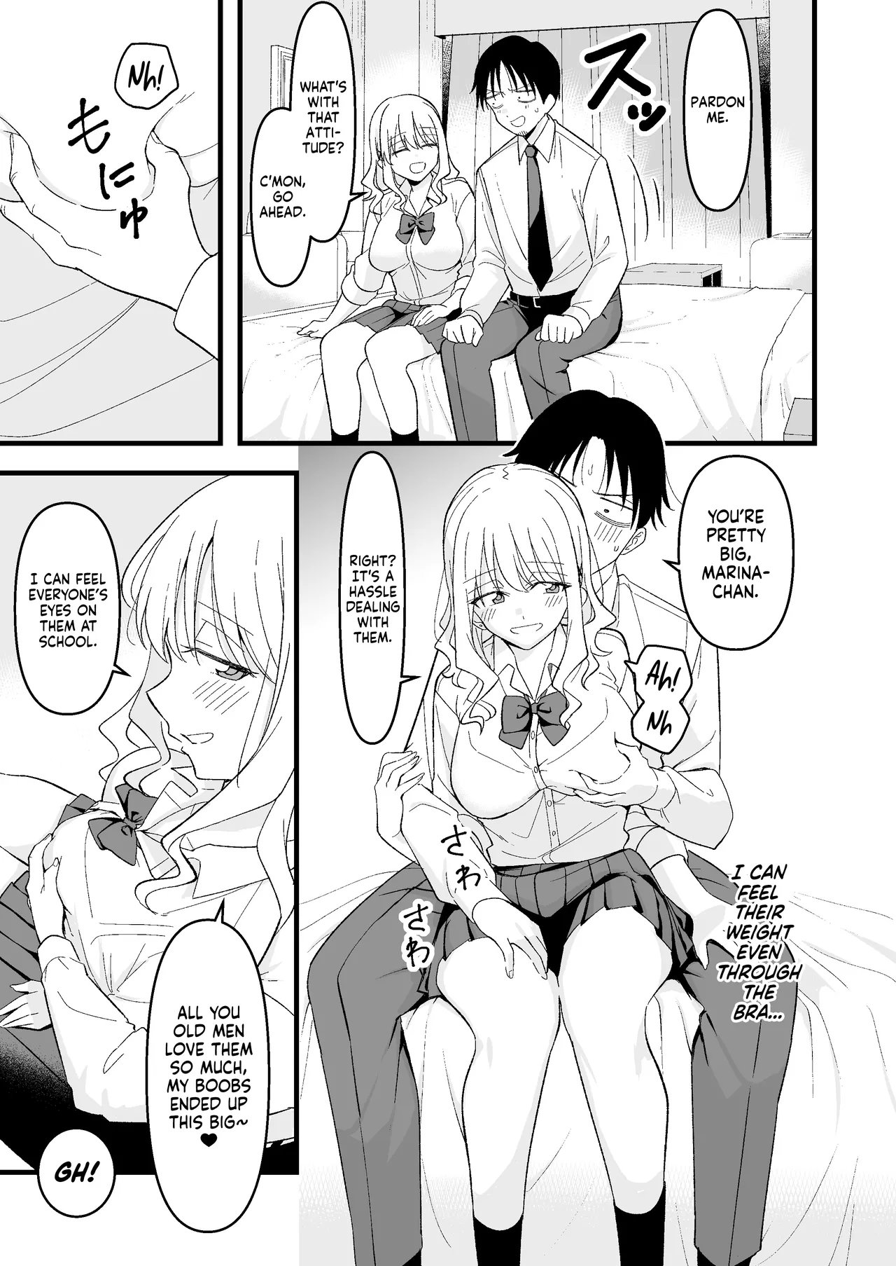 [Oyuhige]Shinitagari Shachiku datta Ore wa Hikari no Papakatsu Gal ni Ikasareru | I Was a Suicidal Wage Slave Until a Daddy Hunting Gyaru of Light Made Me Cum[English] [NudeSalad] Page 8