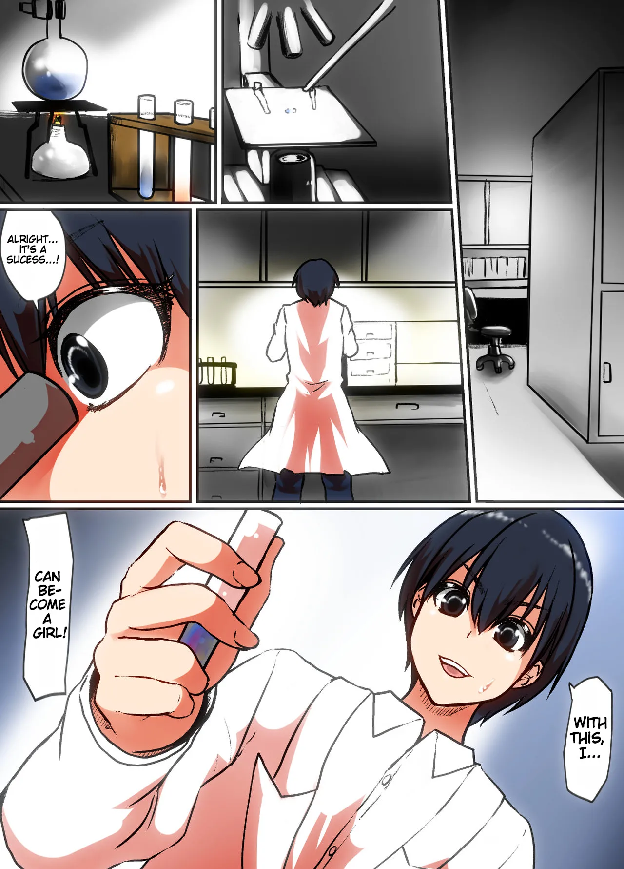 [Mahiru no Ashiato (Isna, Shiki Tenki)]Soshite Boku wa Shoujo ni Naru | And So, I Became A Girl Page 2