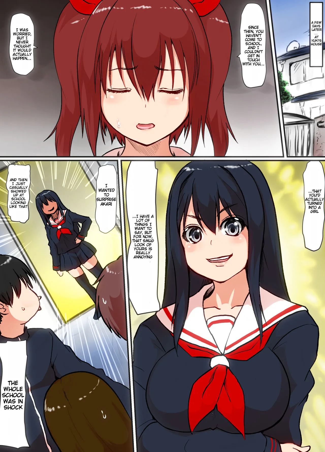 [Mahiru no Ashiato (Isna, Shiki Tenki)]Soshite Boku wa Shoujo ni Naru | And So, I Became A Girl Page 26