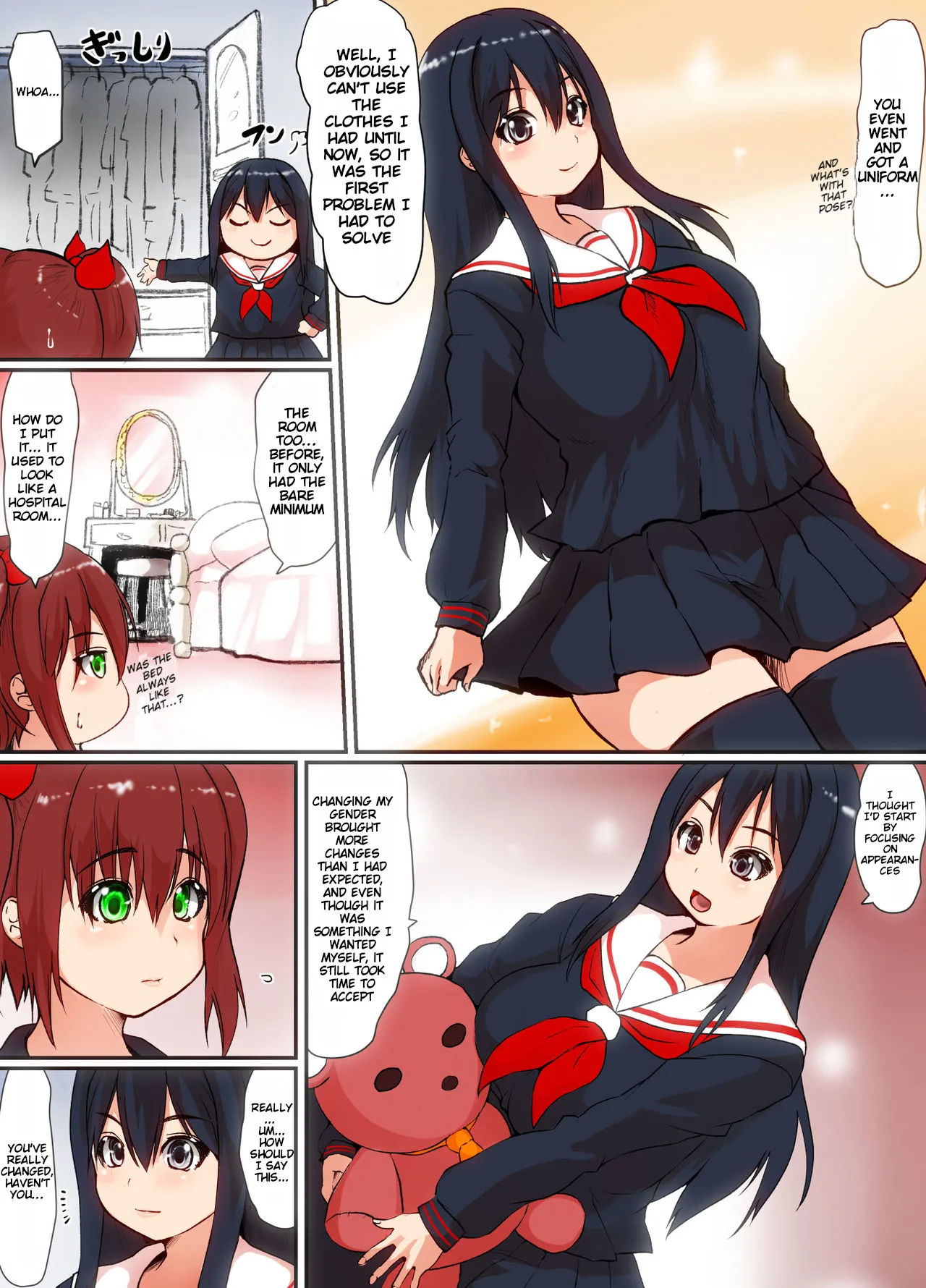 [Mahiru no Ashiato (Isna, Shiki Tenki)]Soshite Boku wa Shoujo ni Naru | And So, I Became A Girl Page 27