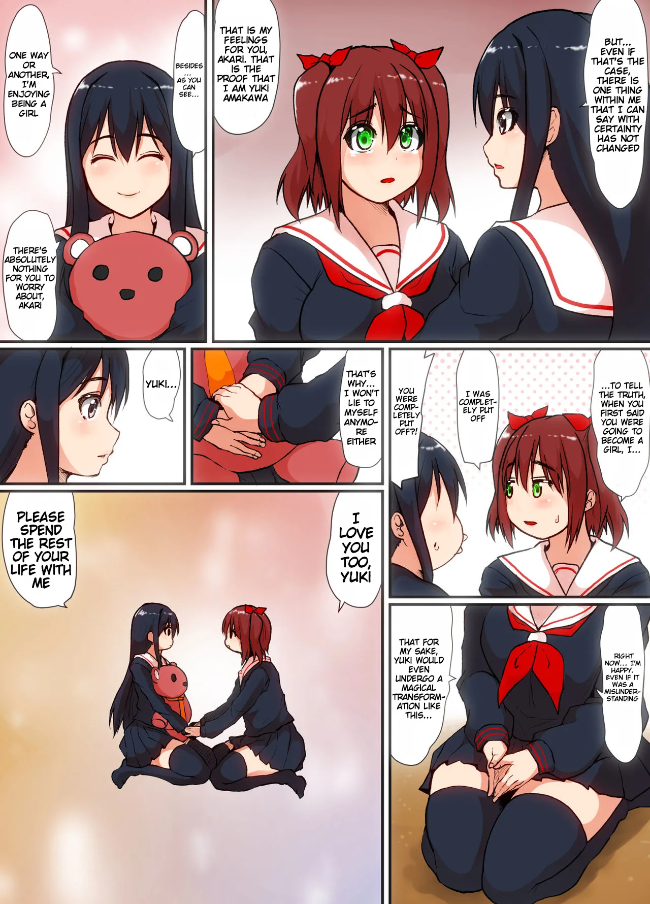 [Mahiru no Ashiato (Isna, Shiki Tenki)]Soshite Boku wa Shoujo ni Naru | And So, I Became A Girl Page 29