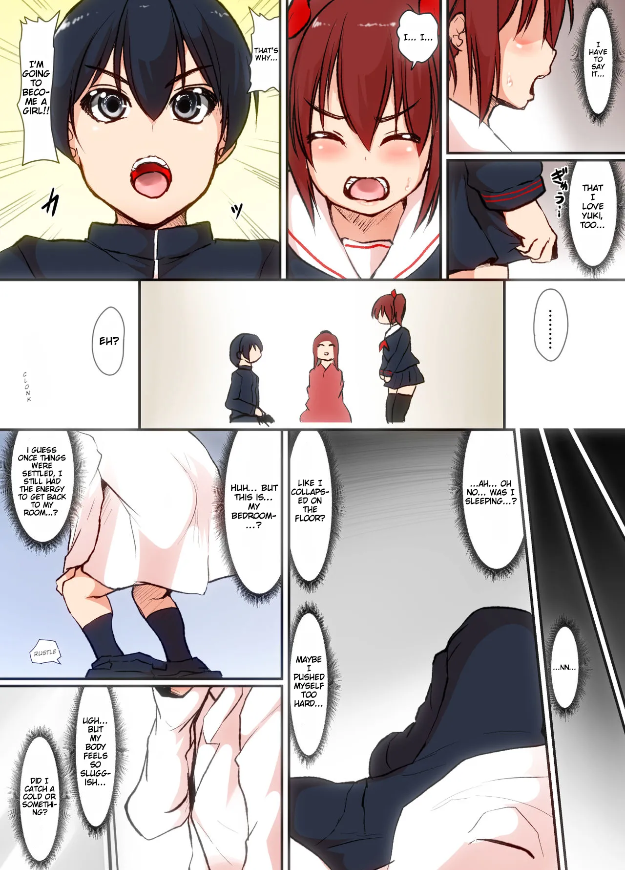 [Mahiru no Ashiato (Isna, Shiki Tenki)]Soshite Boku wa Shoujo ni Naru | And So, I Became A Girl Page 7