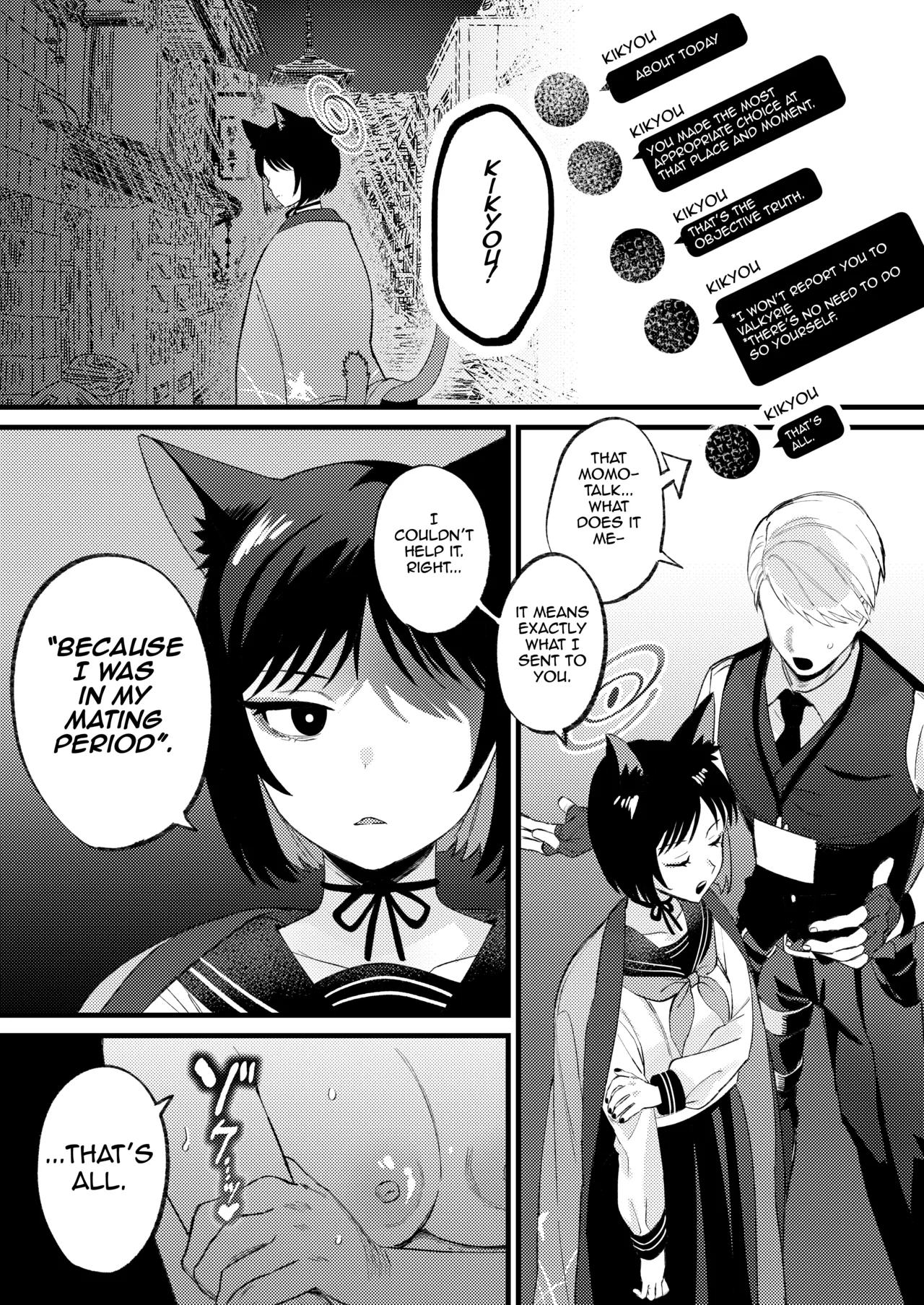 [Numerike (Ochi)]Hatsujouki dakara Shikata nakatta | I Was in My Mating Period So I Couldn't Help It.(Blue Archive) [English] [Digital] Page 28