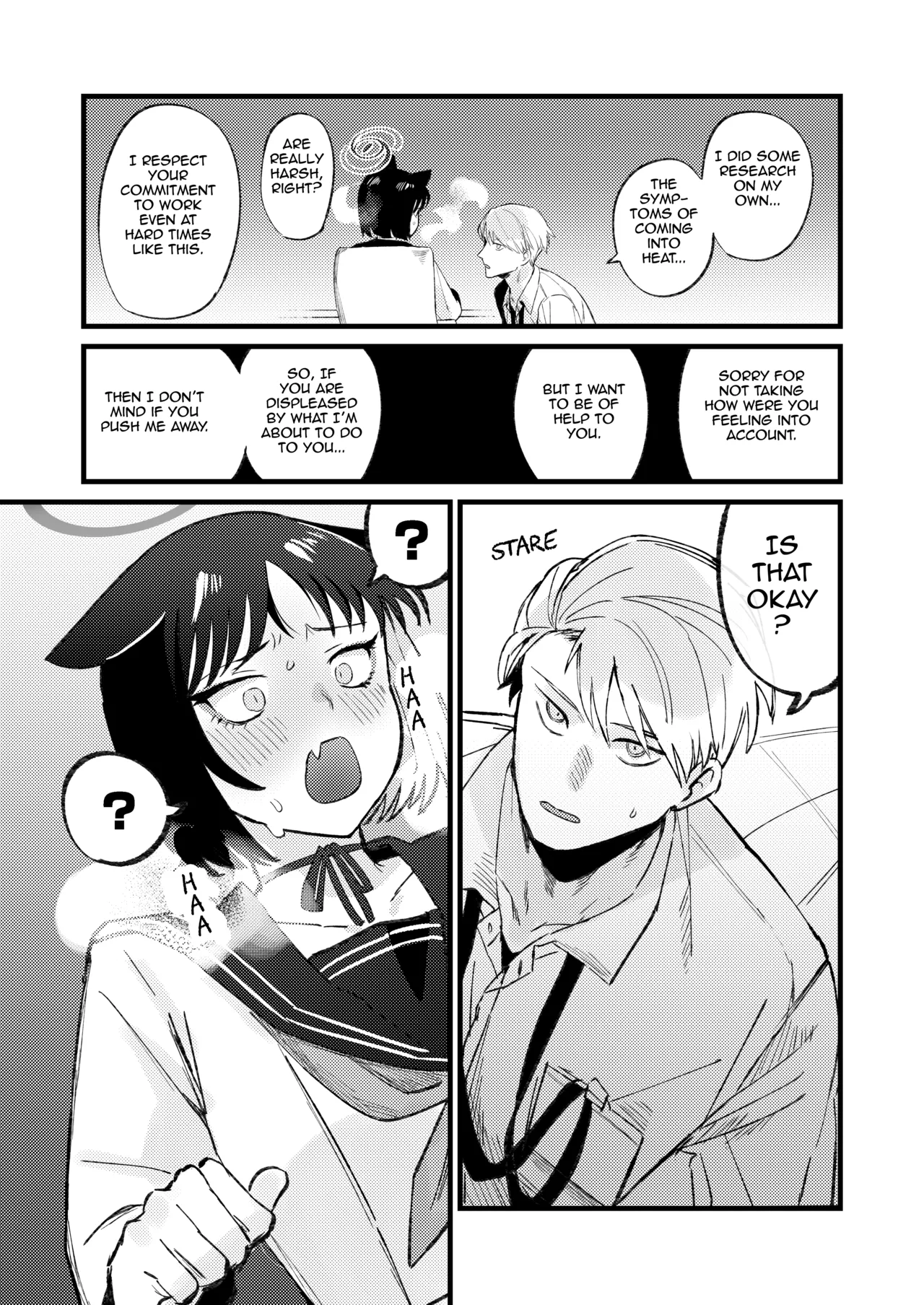 [Numerike (Ochi)]Hatsujouki dakara Shikata nakatta | I Was in My Mating Period So I Couldn't Help It.(Blue Archive) [English] [Digital] Page 8