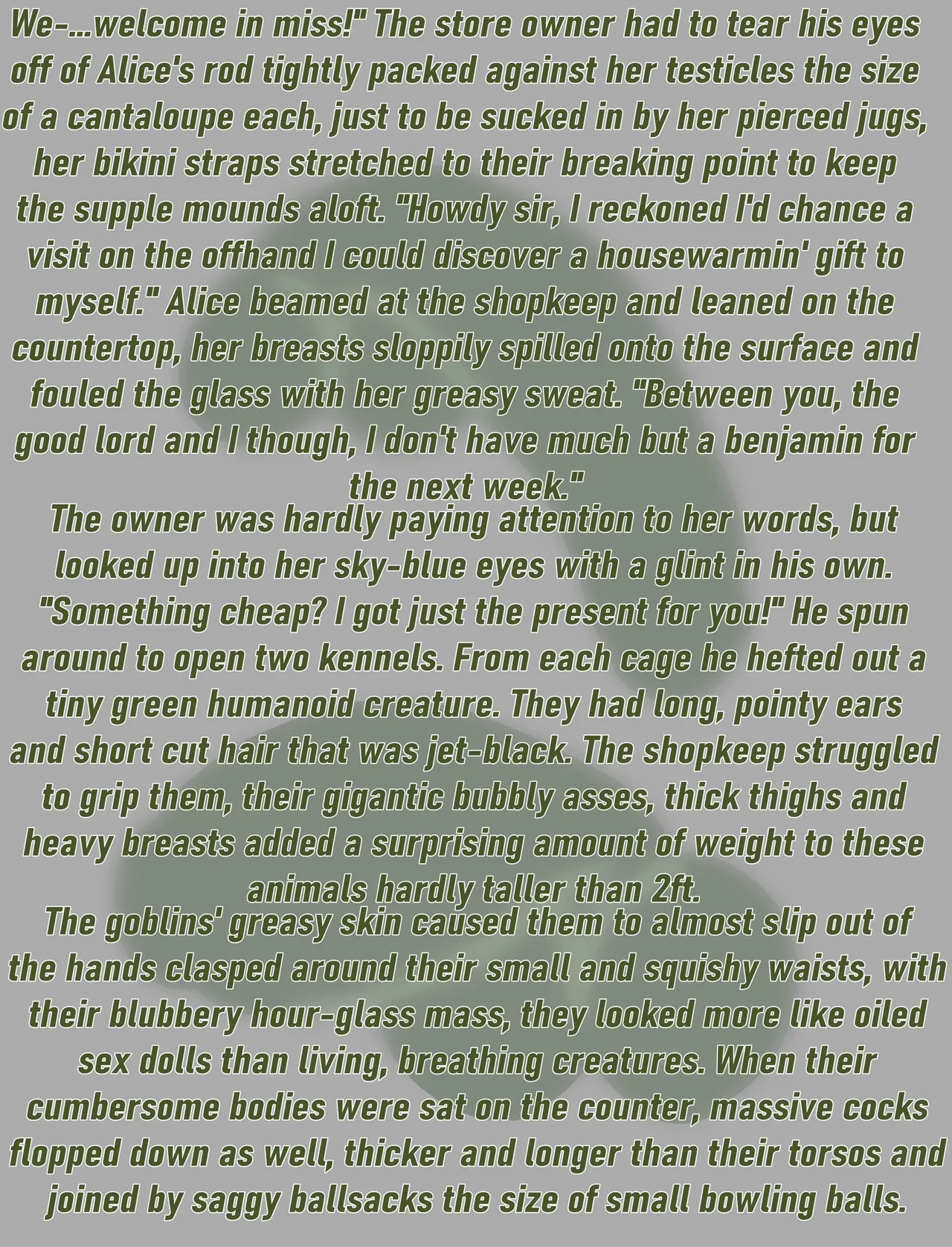 [CFIIN (CFIINDraws)]Exotic Pets: Alice & her Goblins Page 8