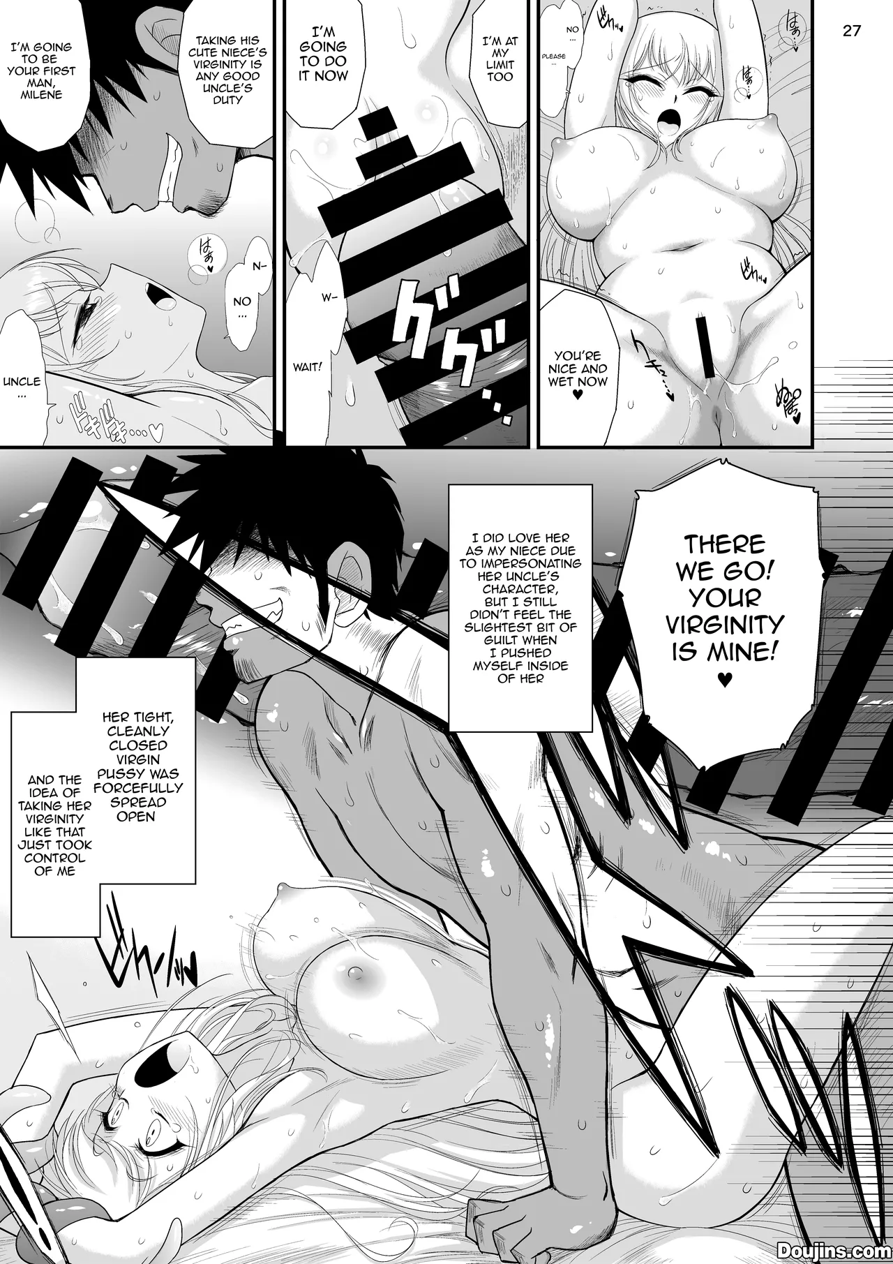 [BLACK DOG (Kuroinu Juu)]Mami no Meikyuu Meikko Elf Hen | Mami's Dungeon - Elf Niece[English] {Doujins.com} [Digital] Page 27
