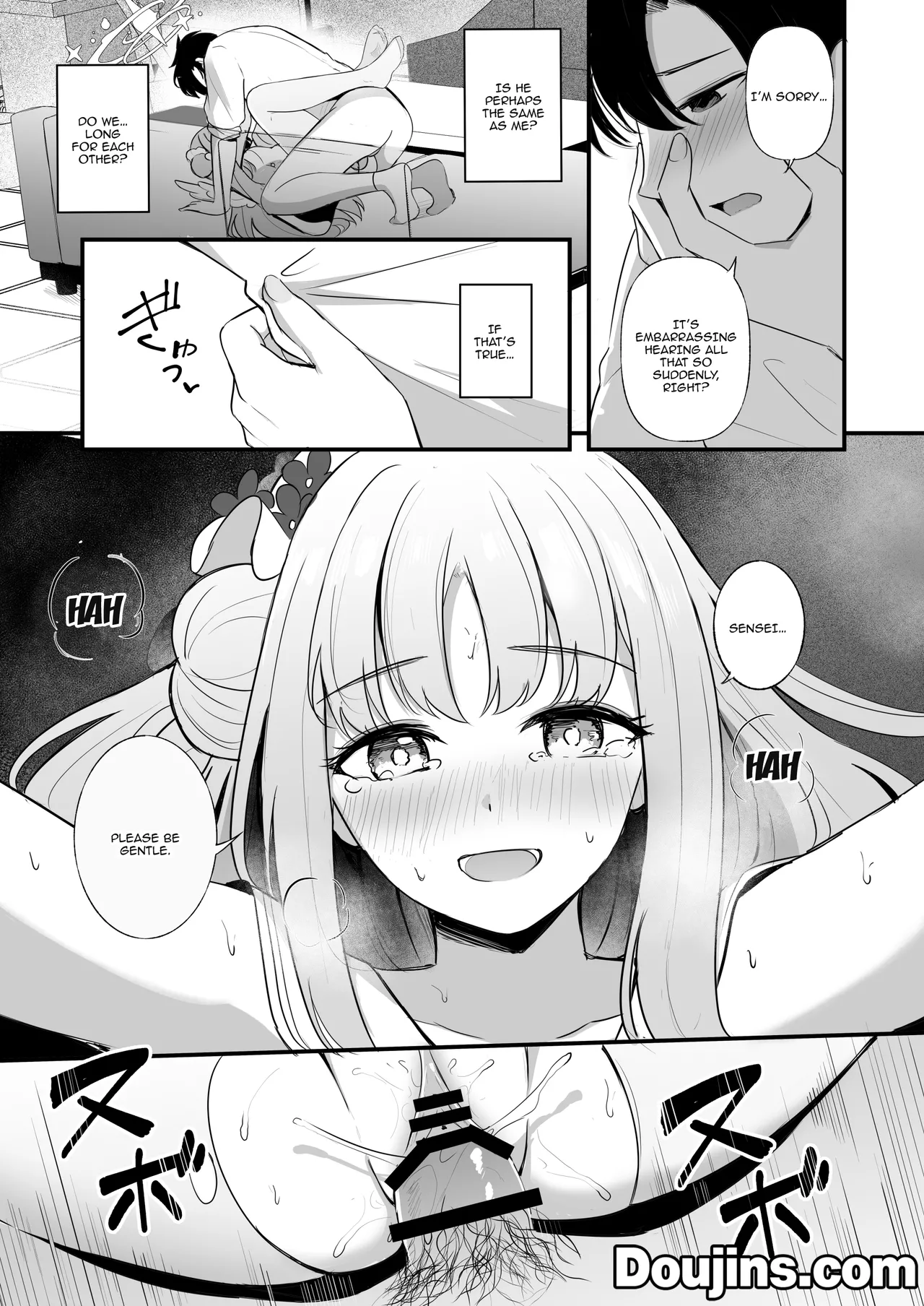 [Koniro Kajitsu (KonKa)]Sensei dake no Mondaiji | Sensei's Exclusive Problem Student(Blue Archive) [English] {Doujins.com} [Digital] Page 20