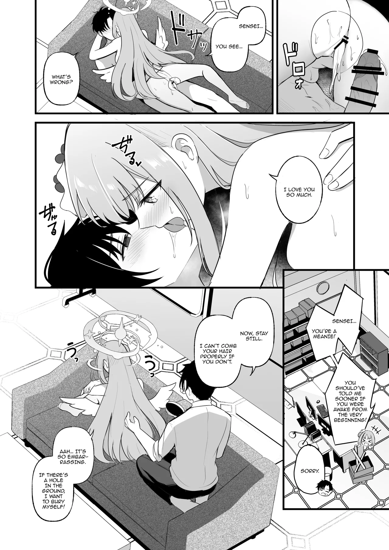 [Koniro Kajitsu (KonKa)]Sensei dake no Mondaiji | Sensei's Exclusive Problem Student(Blue Archive) [English] {Doujins.com} [Digital] Page 33
