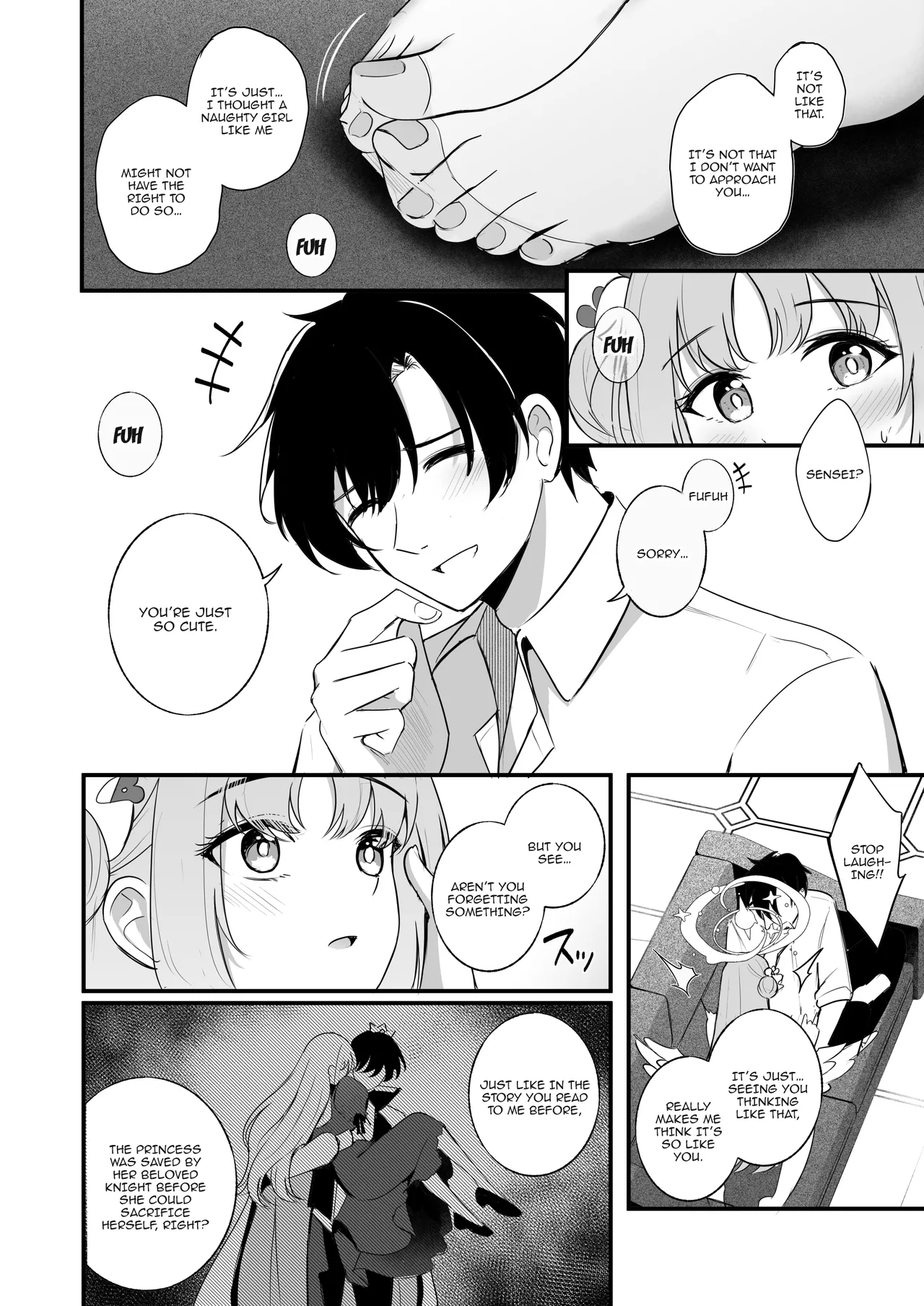 [Koniro Kajitsu (KonKa)]Sensei dake no Mondaiji | Sensei's Exclusive Problem Student(Blue Archive) [English] {Doujins.com} [Digital] Page 35