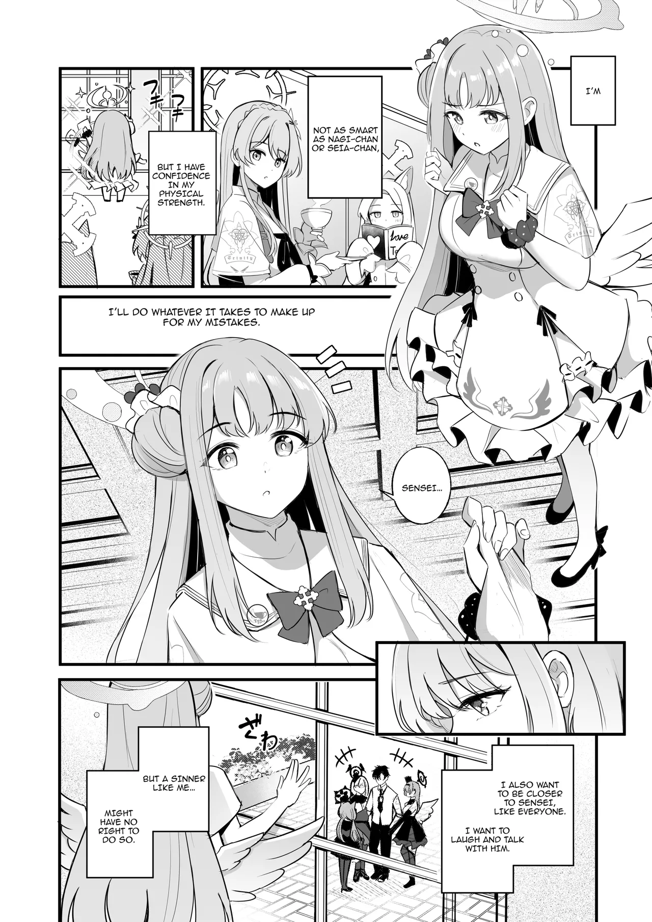 [Koniro Kajitsu (KonKa)]Sensei dake no Mondaiji | Sensei's Exclusive Problem Student(Blue Archive) [English] {Doujins.com} [Digital] Page 5