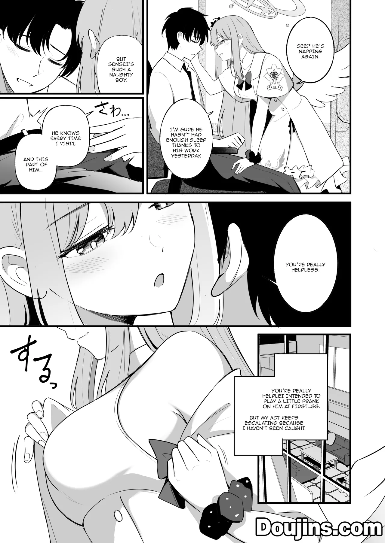 [Koniro Kajitsu (KonKa)]Sensei dake no Mondaiji | Sensei's Exclusive Problem Student(Blue Archive) [English] {Doujins.com} [Digital] Page 8