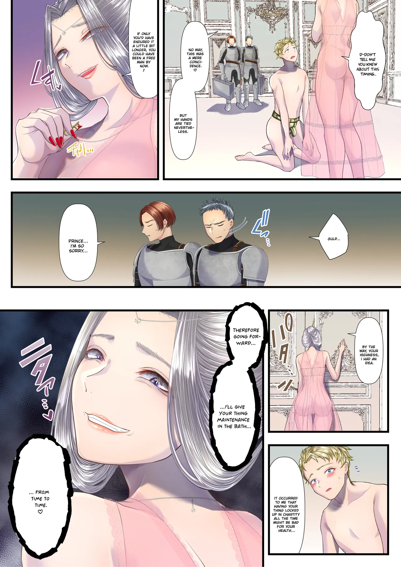 [Aoyama Denchi]I Became a Masochist and Sold Out My Country at the Hands of this High-class Prostitute ~Dividing My Territory Edition~[English] {Quarantine Scans Rearranged} Page 17