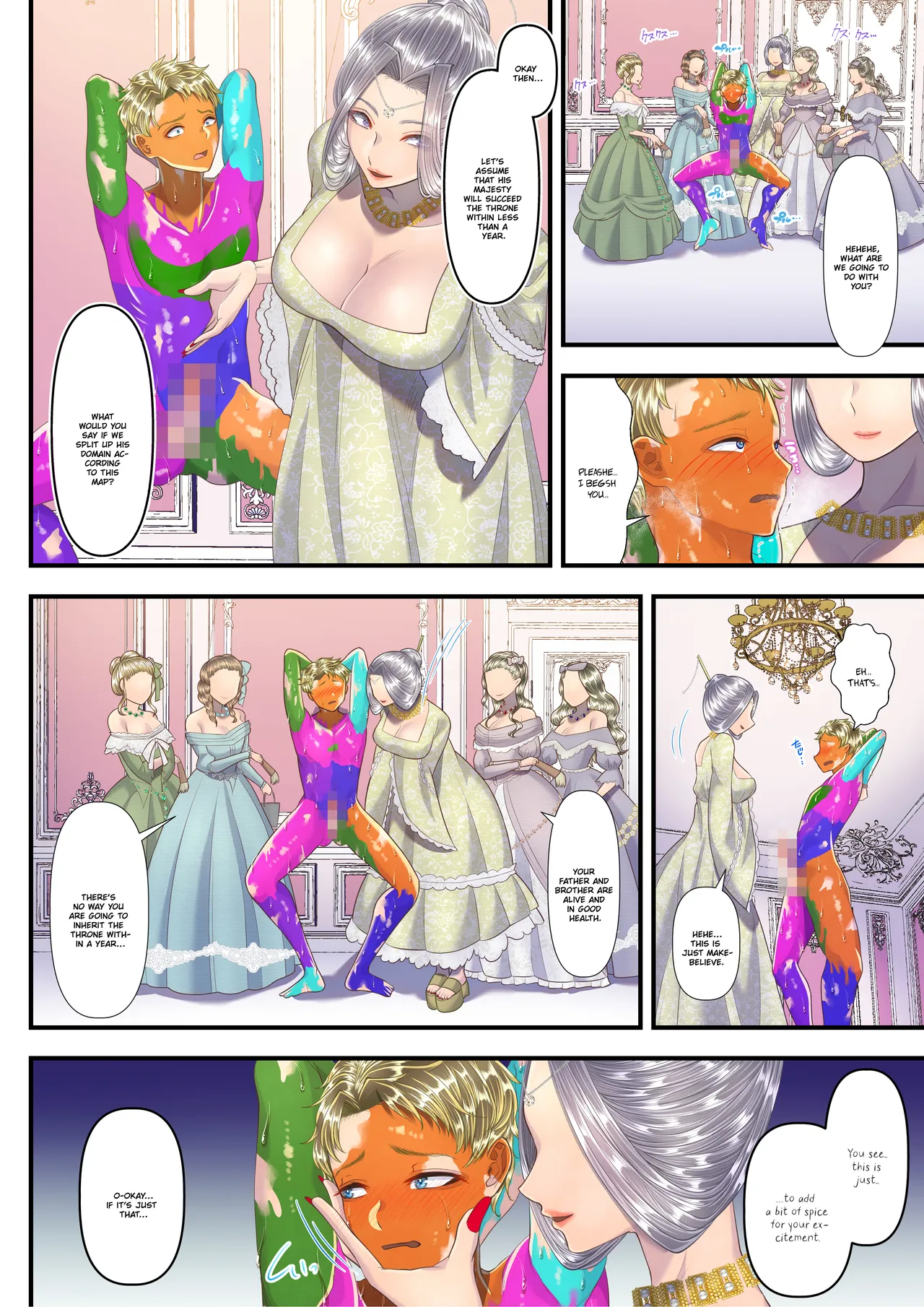 [Aoyama Denchi]I Became a Masochist and Sold Out My Country at the Hands of this High-class Prostitute ~Dividing My Territory Edition~[English] {Quarantine Scans Rearranged} Page 31