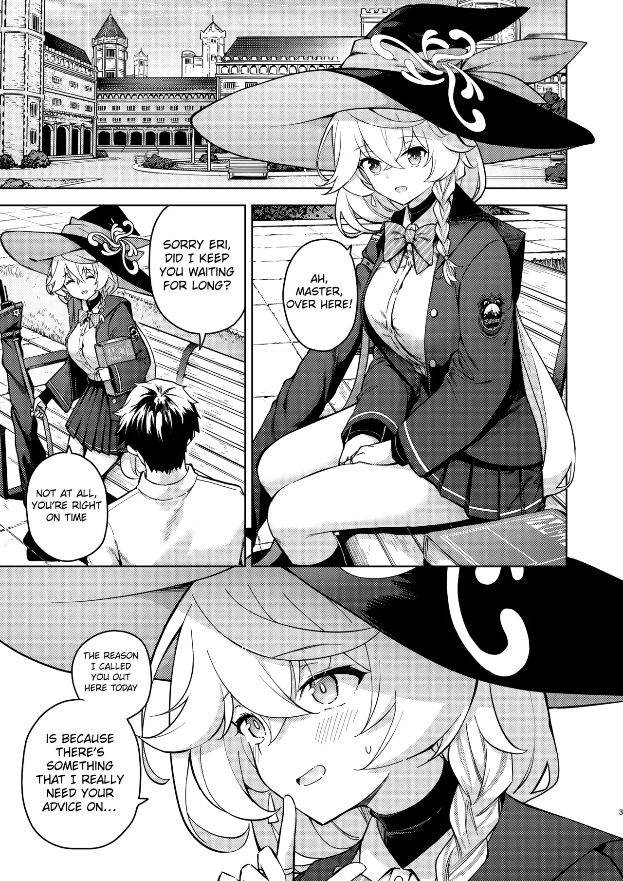 [MMU2000 (Mishima Hiroji)]Arcana no Michibiki nan desu, Unmei nan desu. | A story about having sex with Eri under the guidance of Arcana(Blue Archive) [English] [Nemugaki Translations] [Digital] Page 3