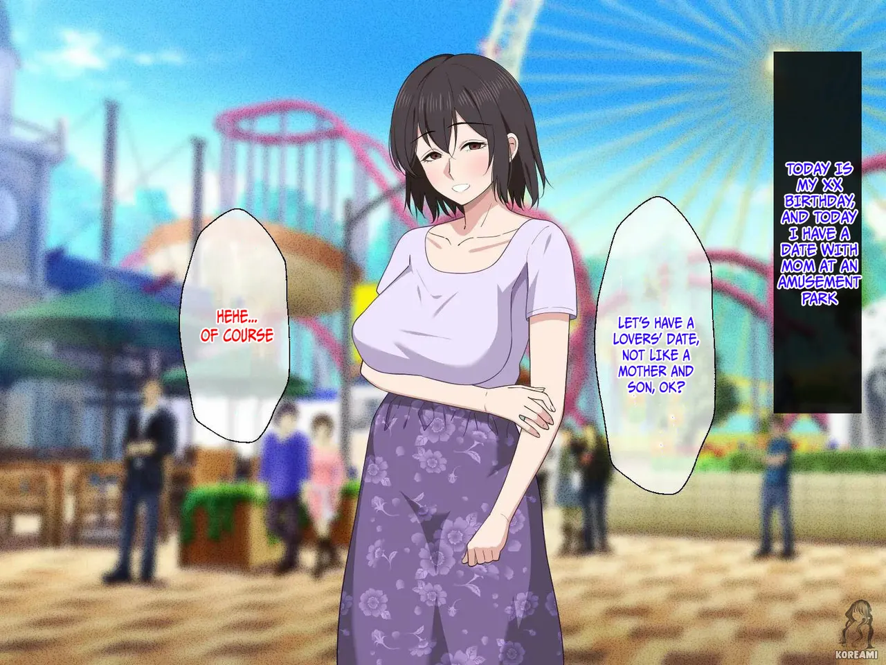 [haruharu]A Story about a mother too in love who gives in to her carnal desires Page 37