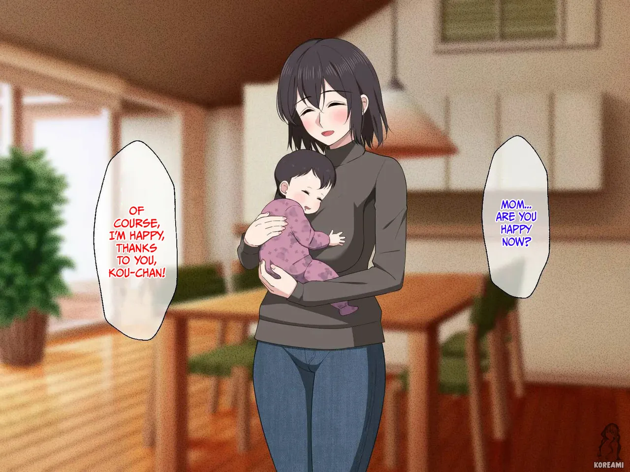 [haruharu]A Story about a mother too in love who gives in to her carnal desires Page 91