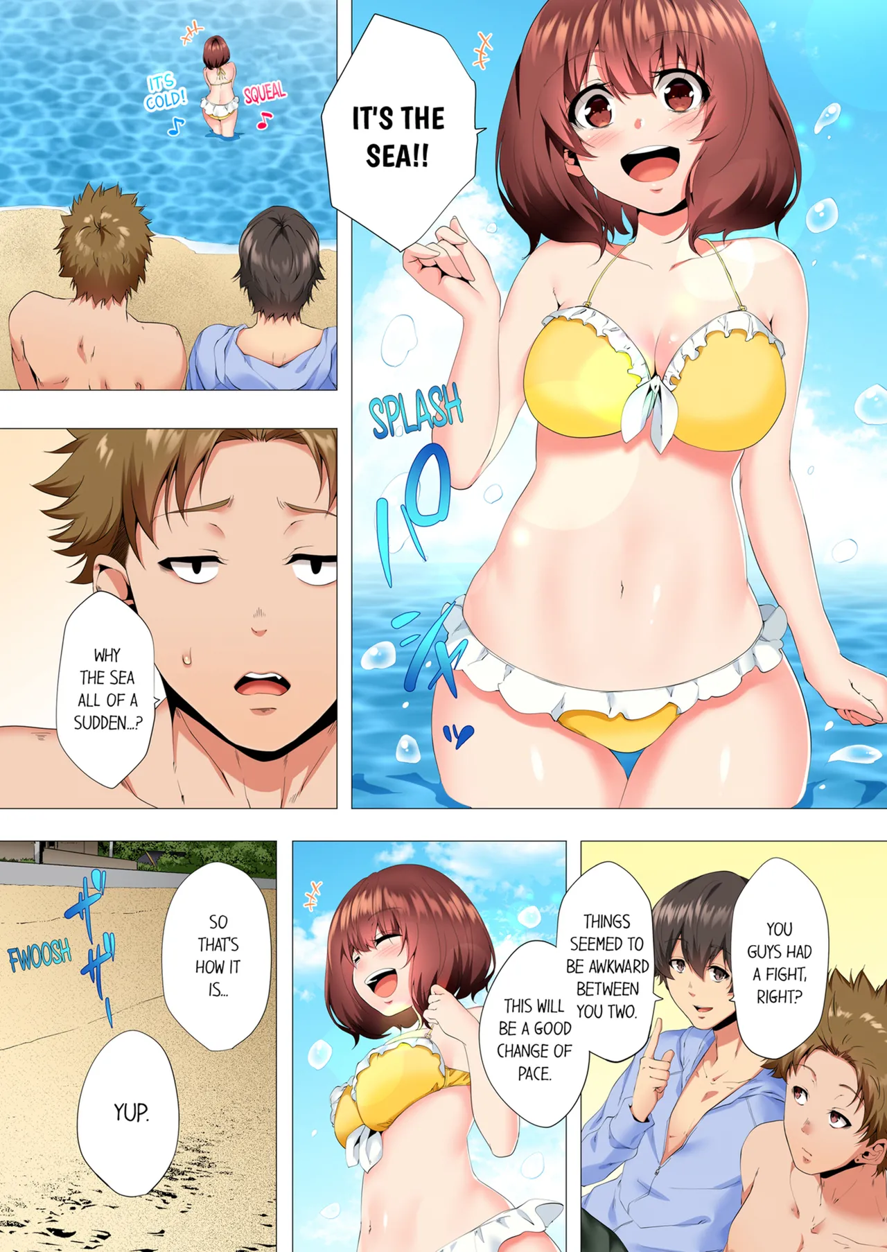 [Kanitomato]Futari de Watashi o Ikasenaide...! ~Kurayami, Majiwaru Kyoudai Futon~  | My 2 Step-Brothers are Ganging Up on Me!  Vol.1-3[English] [Decensored] [Ongoing] Page 100