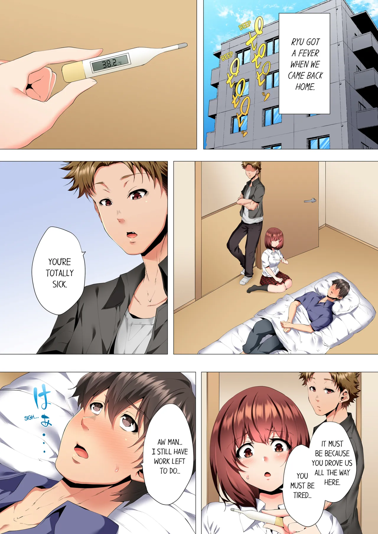 [Kanitomato]Futari de Watashi o Ikasenaide...! ~Kurayami, Majiwaru Kyoudai Futon~  | My 2 Step-Brothers are Ganging Up on Me!  Vol.1-3[English] [Decensored] [Ongoing] Page 124