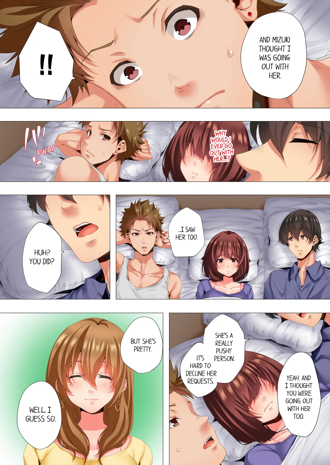[Kanitomato]Futari de Watashi o Ikasenaide...! ~Kurayami, Majiwaru Kyoudai Futon~  | My 2 Step-Brothers are Ganging Up on Me!  Vol.1-3[English] [Decensored] [Ongoing] Page 151