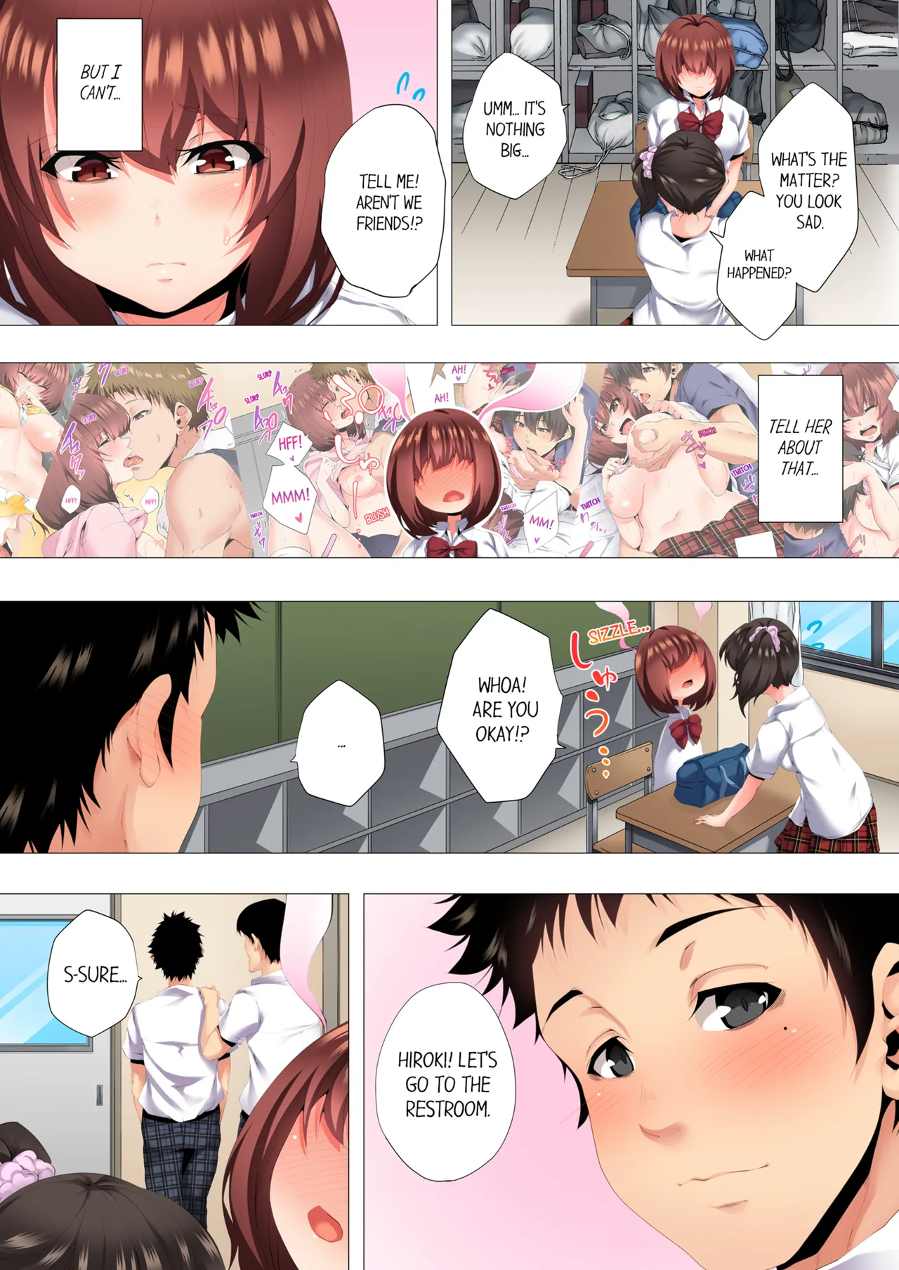 [Kanitomato]Futari de Watashi o Ikasenaide...! ~Kurayami, Majiwaru Kyoudai Futon~  | My 2 Step-Brothers are Ganging Up on Me!  Vol.1-3[English] [Decensored] [Ongoing] Page 155