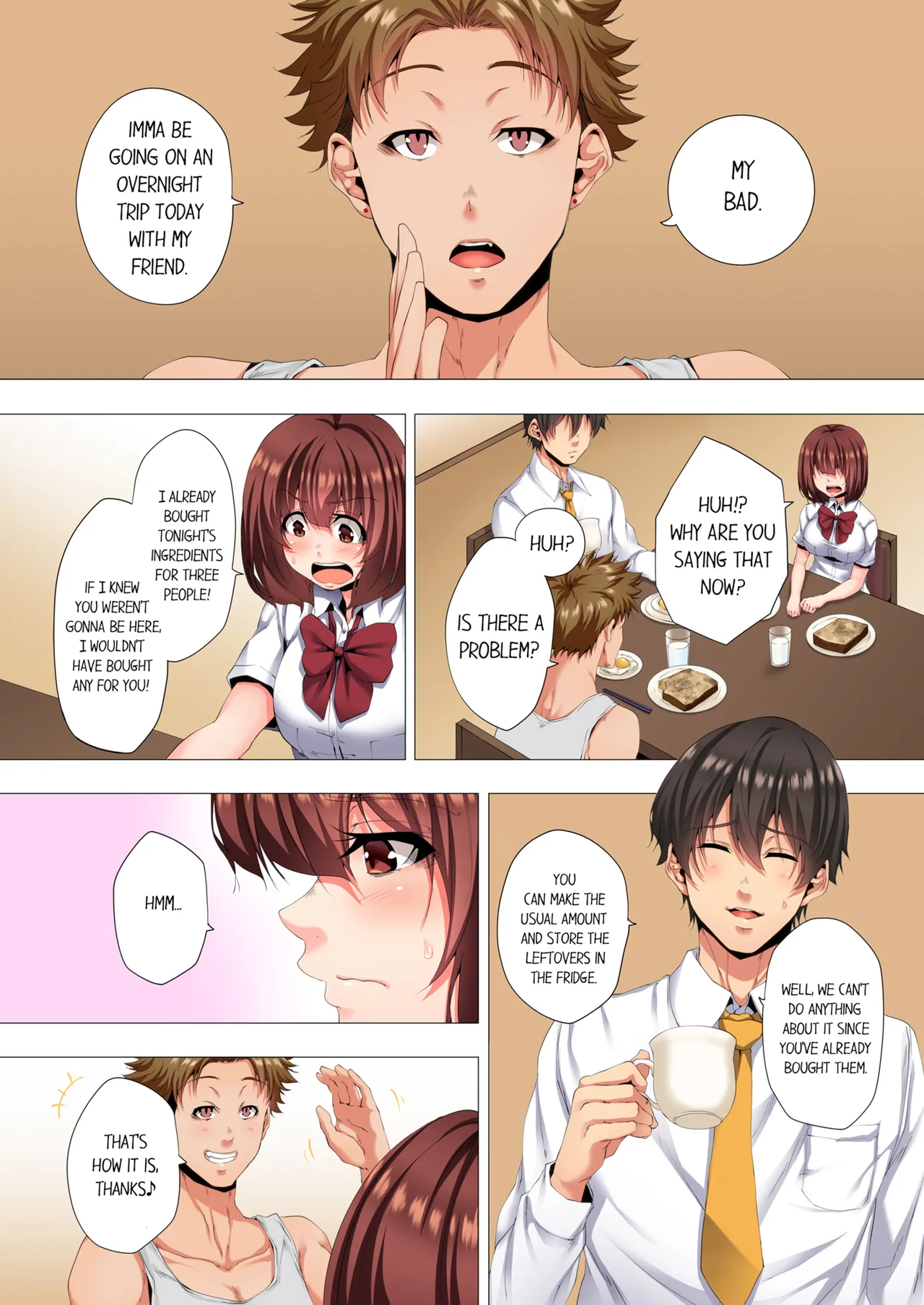 [Kanitomato]Futari de Watashi o Ikasenaide...! ~Kurayami, Majiwaru Kyoudai Futon~  | My 2 Step-Brothers are Ganging Up on Me!  Vol.1-3[English] [Decensored] [Ongoing] Page 173