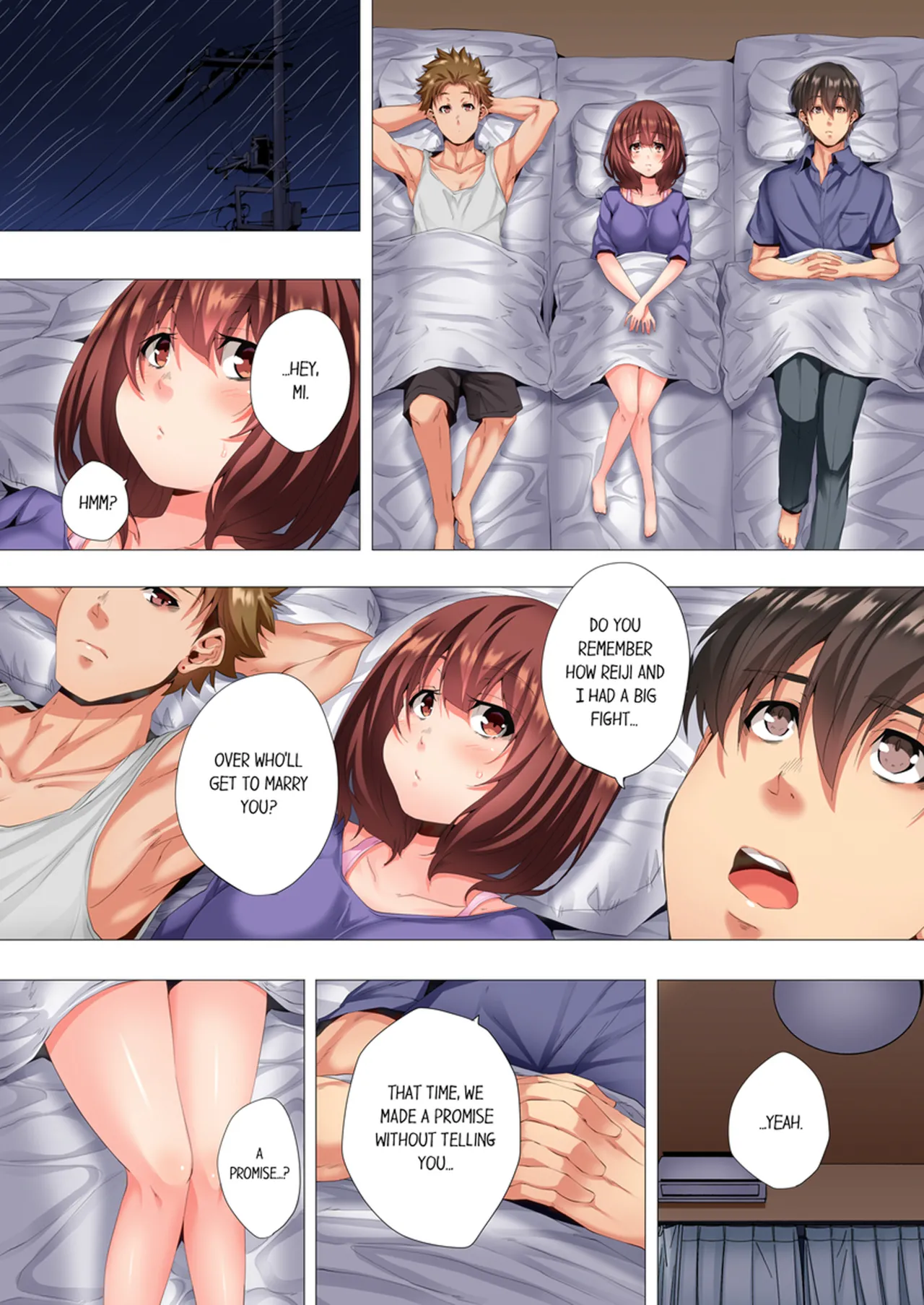 [Kanitomato]Futari de Watashi o Ikasenaide...! ~Kurayami, Majiwaru Kyoudai Futon~  | My 2 Step-Brothers are Ganging Up on Me!  Vol.1-3[English] [Decensored] [Ongoing] Page 201