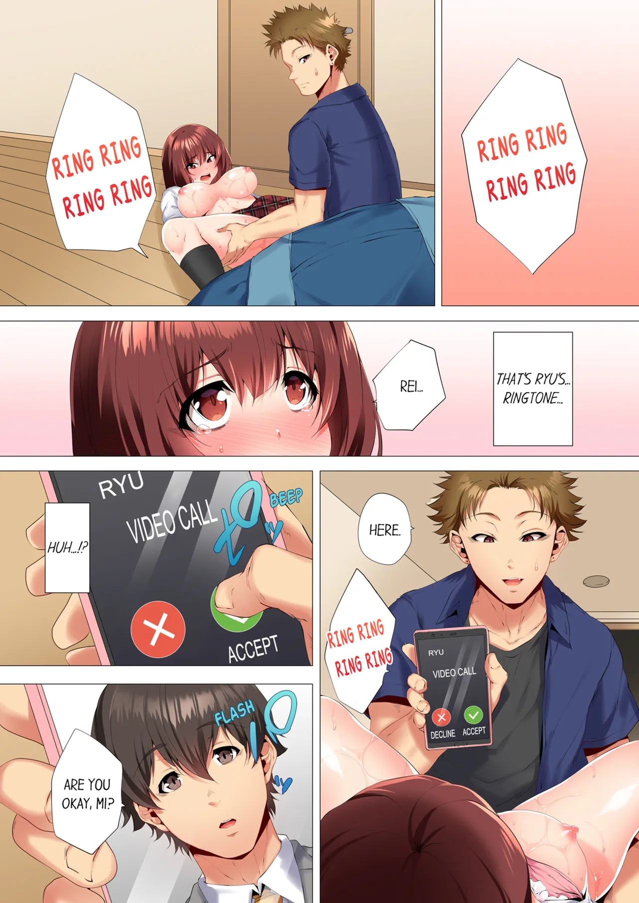 [Kanitomato]Futari de Watashi o Ikasenaide...! ~Kurayami, Majiwaru Kyoudai Futon~  | My 2 Step-Brothers are Ganging Up on Me!  Vol.1-3[English] [Decensored] [Ongoing] Page 74