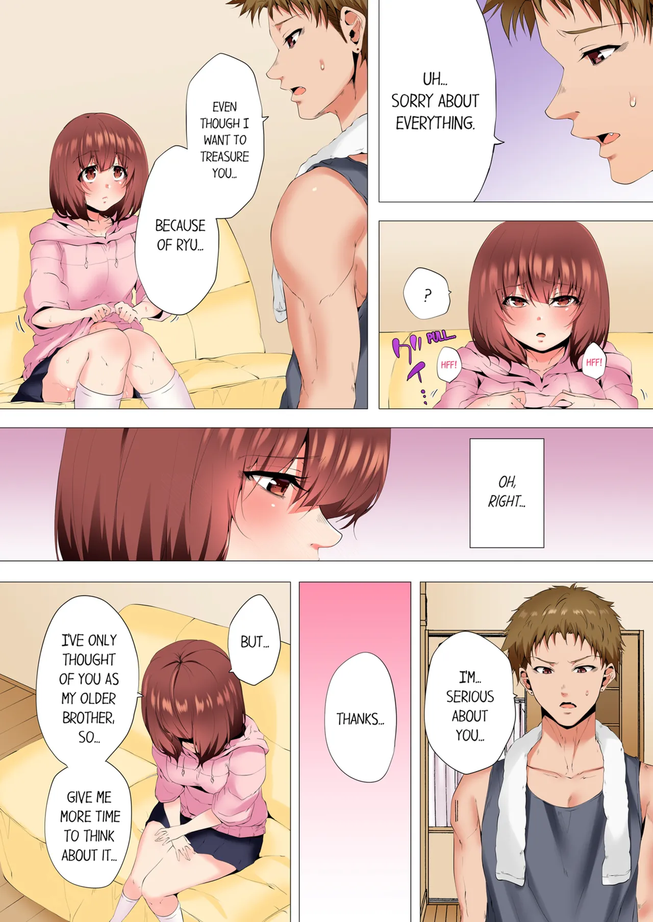 [Kanitomato]Futari de Watashi o Ikasenaide...! ~Kurayami, Majiwaru Kyoudai Futon~  | My 2 Step-Brothers are Ganging Up on Me!  Vol.1-3[English] [Decensored] [Ongoing] Page 99