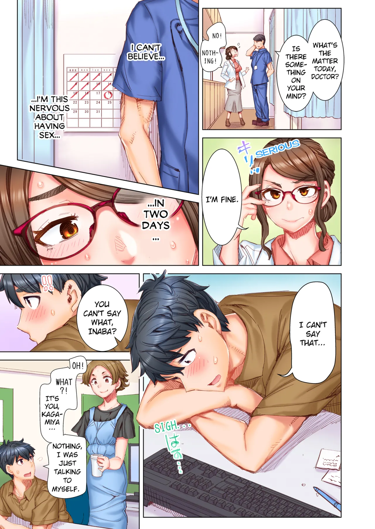 [Kira Hiroyoshi]Dekichau made Kon ~Bijo Doctor to Zuppuri Haramase Seikatsu | Marry Me, Ill Fuck You Until You're Pregnant! Vol. 1-3[English] [Decensored] [Ongoing] Page 53