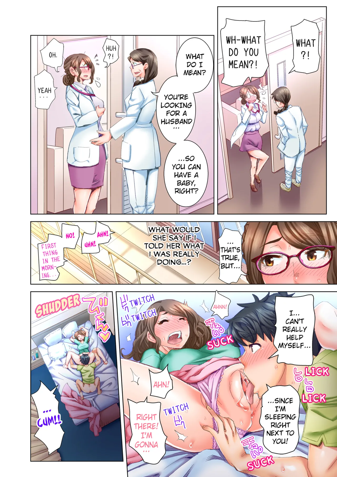 [Kira Hiroyoshi]Dekichau made Kon ~Bijo Doctor to Zuppuri Haramase Seikatsu | Marry Me, Ill Fuck You Until You're Pregnant! Vol. 1-3[English] [Decensored] [Ongoing] Page 78