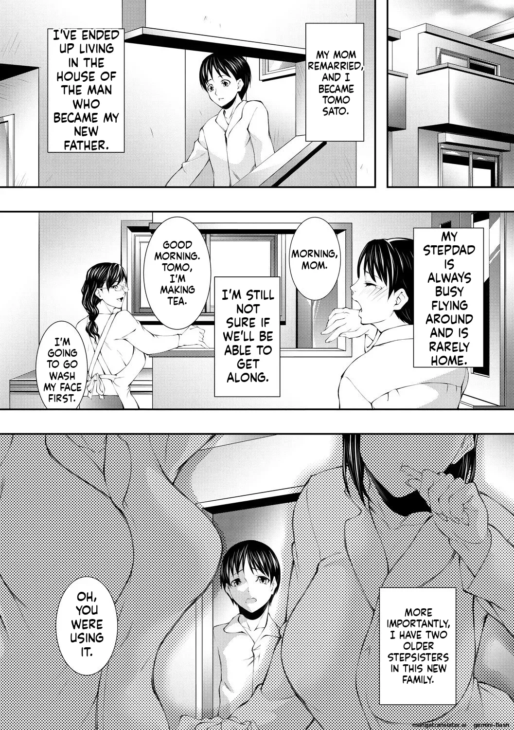 [Aoto Kage]Inran Shimai Seikatsu[English] [MTL] [Digital] Page 3
