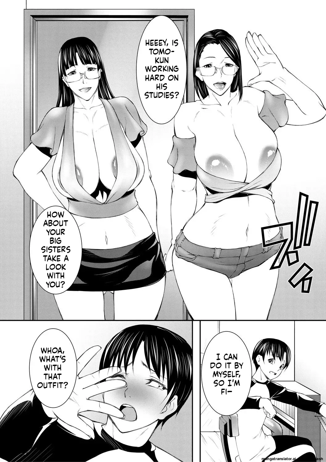 [Aoto Kage]Inran Shimai Seikatsu[English] [MTL] [Digital] Page 44