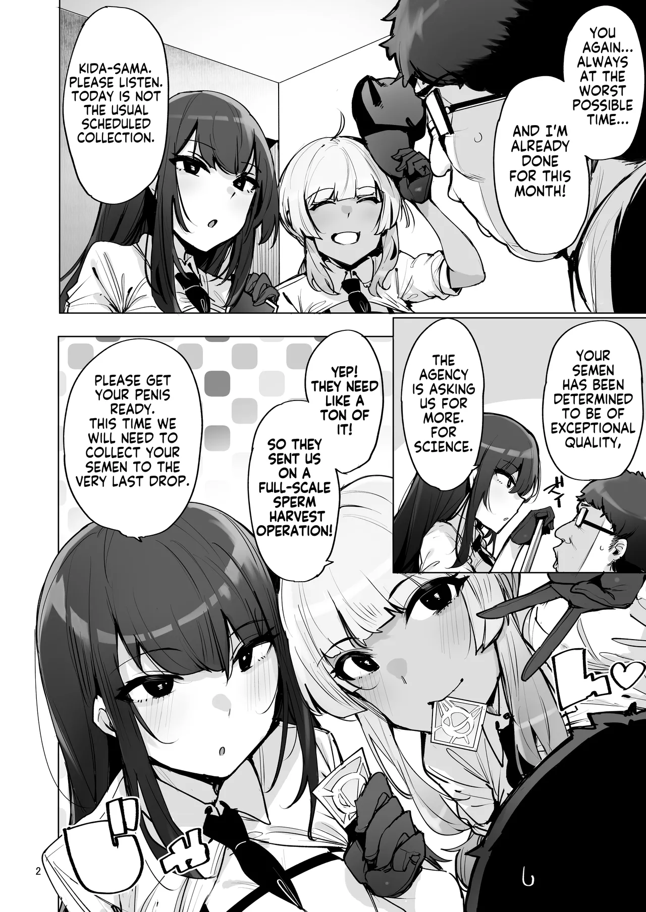 [wakamaker (wakamesan)]Anata no Semen Kaishuu Shimasu 3 | I'll collect your semen 3[English] [KM_42] [Digital] Page 3