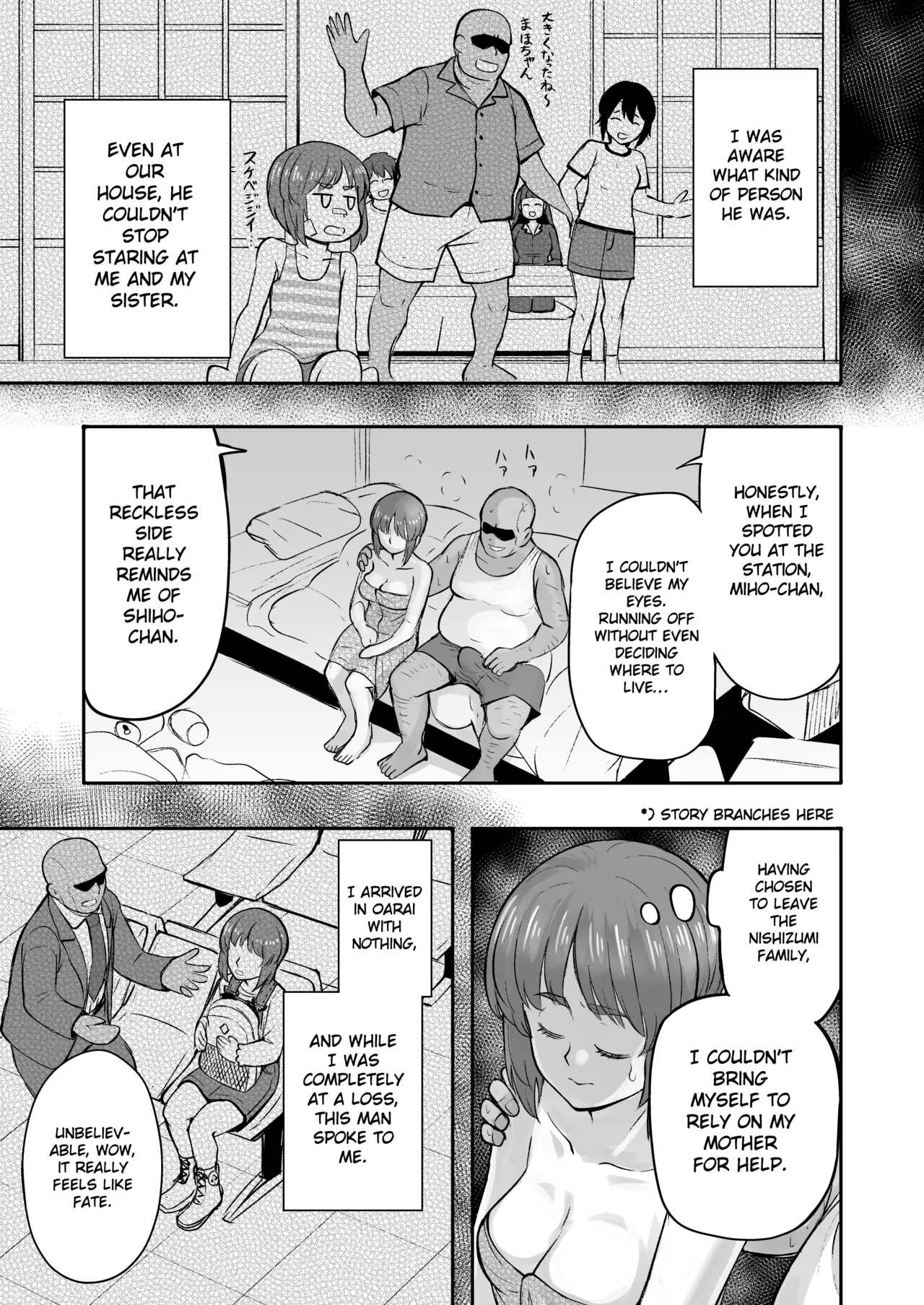 [Sutahiro BOX (Sutahiro)]A tale about Miho, who can’t resist an older man’s passionate french-kiss and ends up forgiving him for everything, even though she knows this is wrong(Girls und Panzer) [English] [Gagak_Ireng] [Digital] Page 6