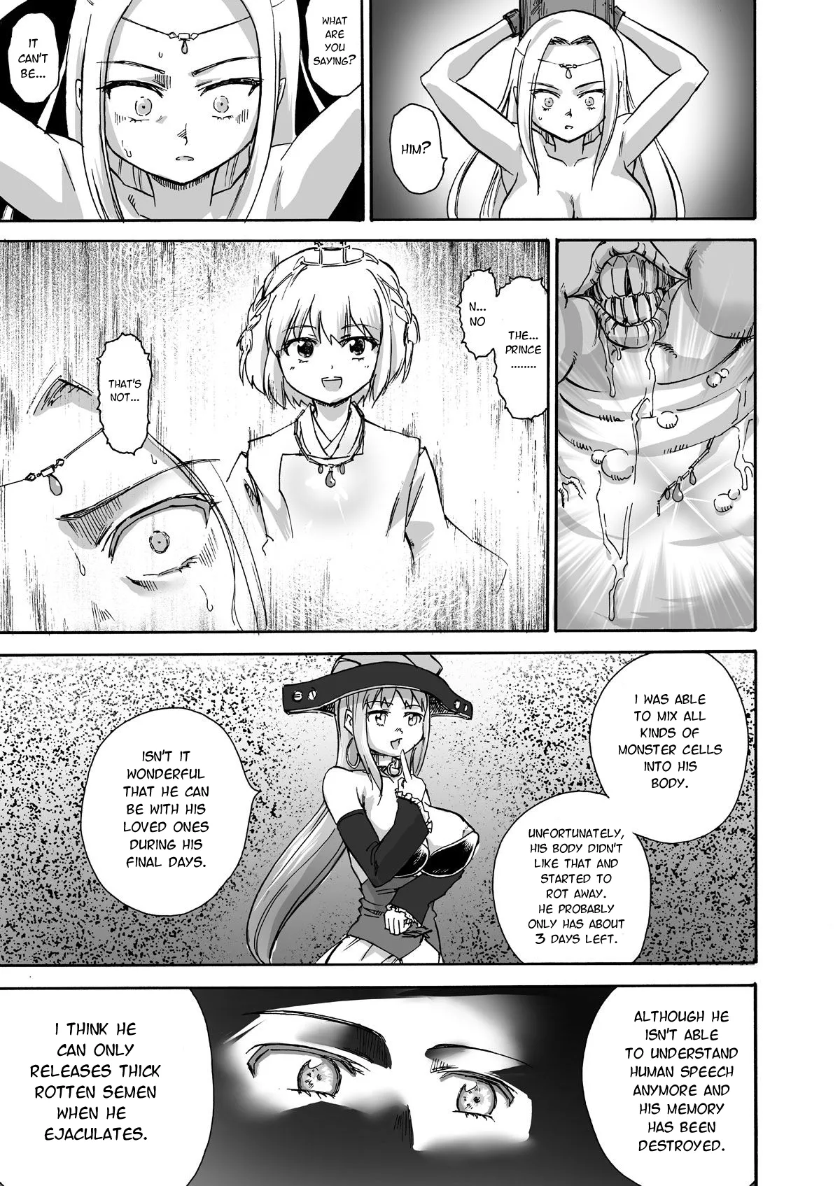 [Ido no Soko (Kei-kun)]Majo no Rakujitsu -Kakei- R18 version Page 22
