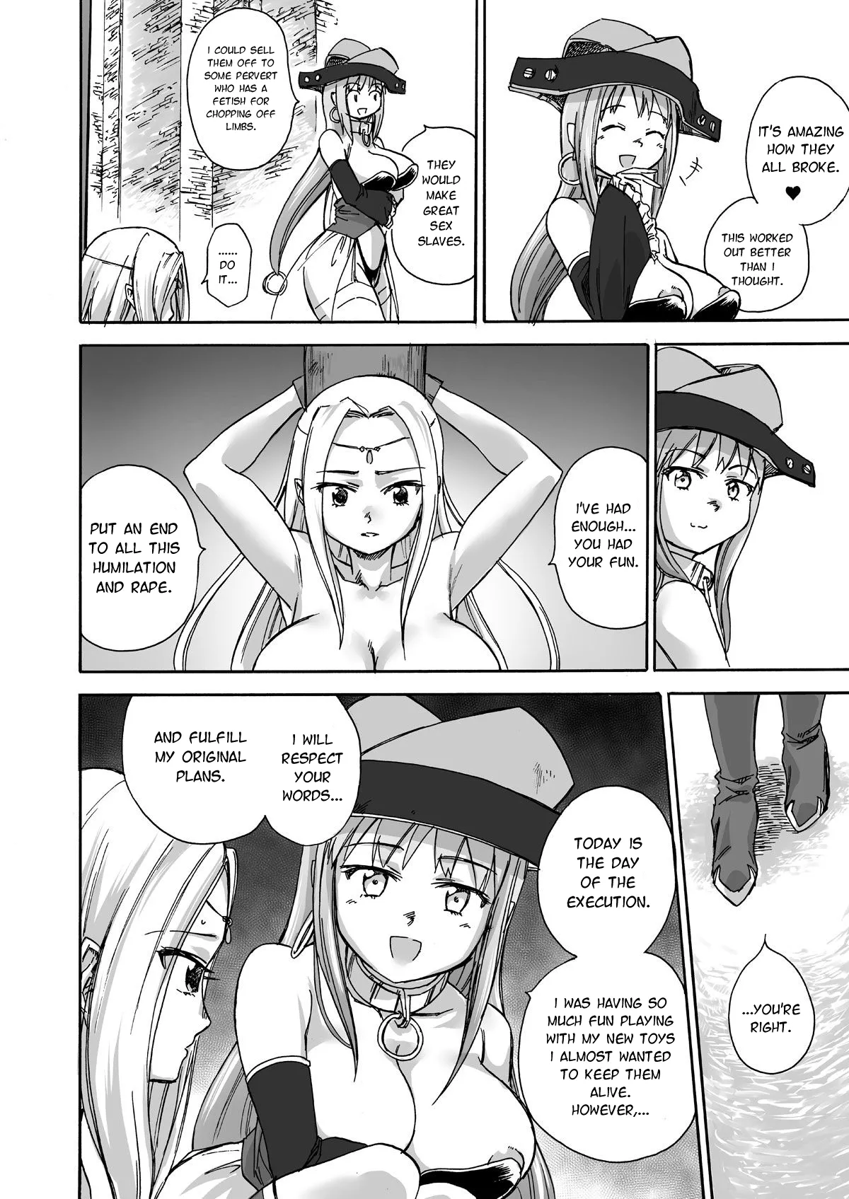 [Ido no Soko (Kei-kun)]Majo no Rakujitsu -Kakei- R18 version Page 35