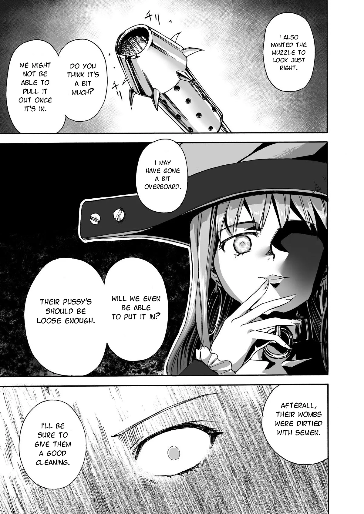 [Ido no Soko (Kei-kun)]Majo no Rakujitsu -Kakei- R18 version Page 38
