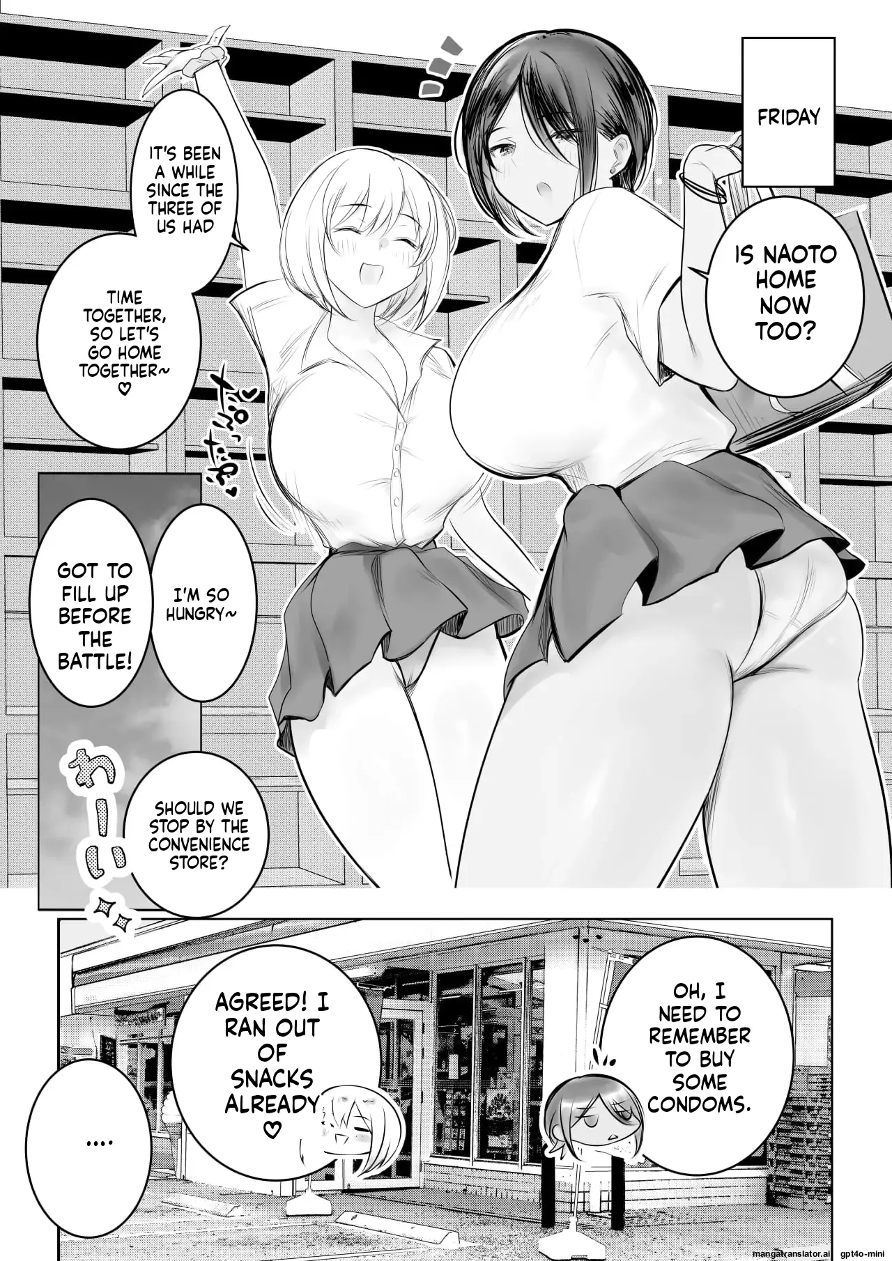 [Akirerushoujo (Akire)]Ecchi na Gal Oneechan-tachi to Amaama Seikatsu | Sweet sex life with naughty gal sisters[English] [MTL] Page 49