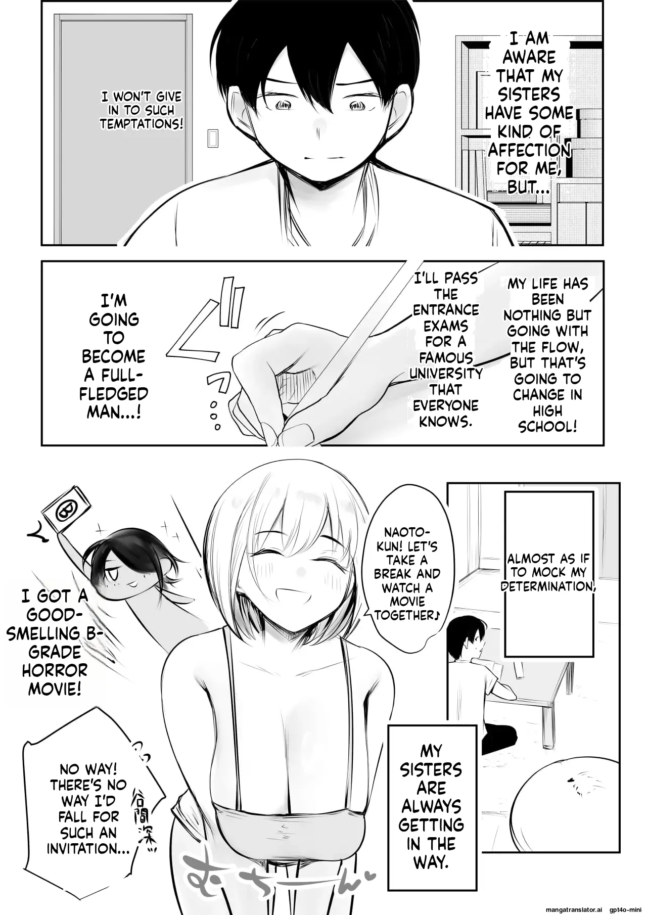 [Akirerushoujo (Akire)]Ecchi na Gal Oneechan-tachi to Amaama Seikatsu | Sweet sex life with naughty gal sisters[English] [MTL] Page 8