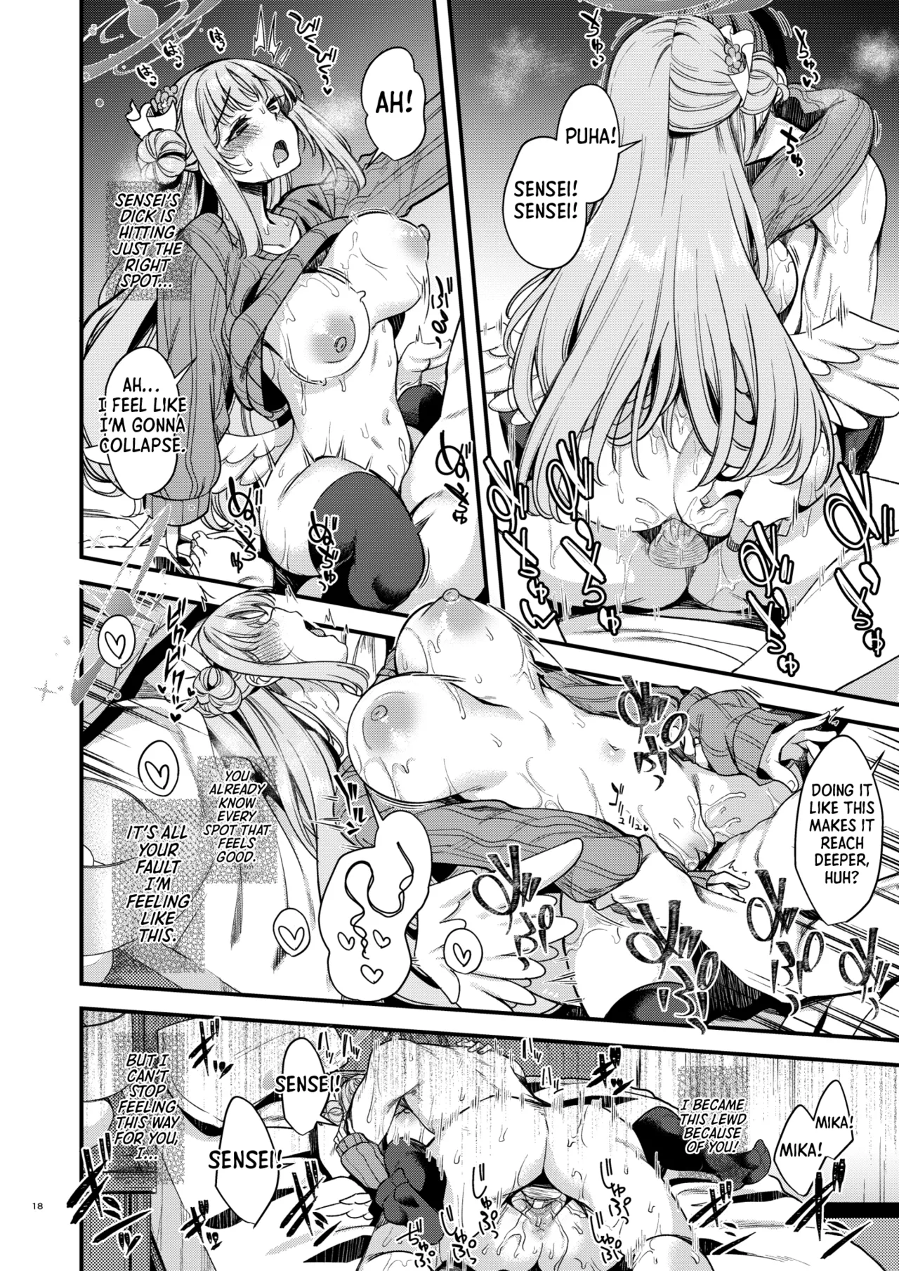 [Ryuukakusan Nodoame (Gokubuto Mayuge)]Watashi dake no Sensei... 04 | My Sensei 04(Blue Archive) [English] [Shiro Translation] [Decensored] [Digital] Page 15